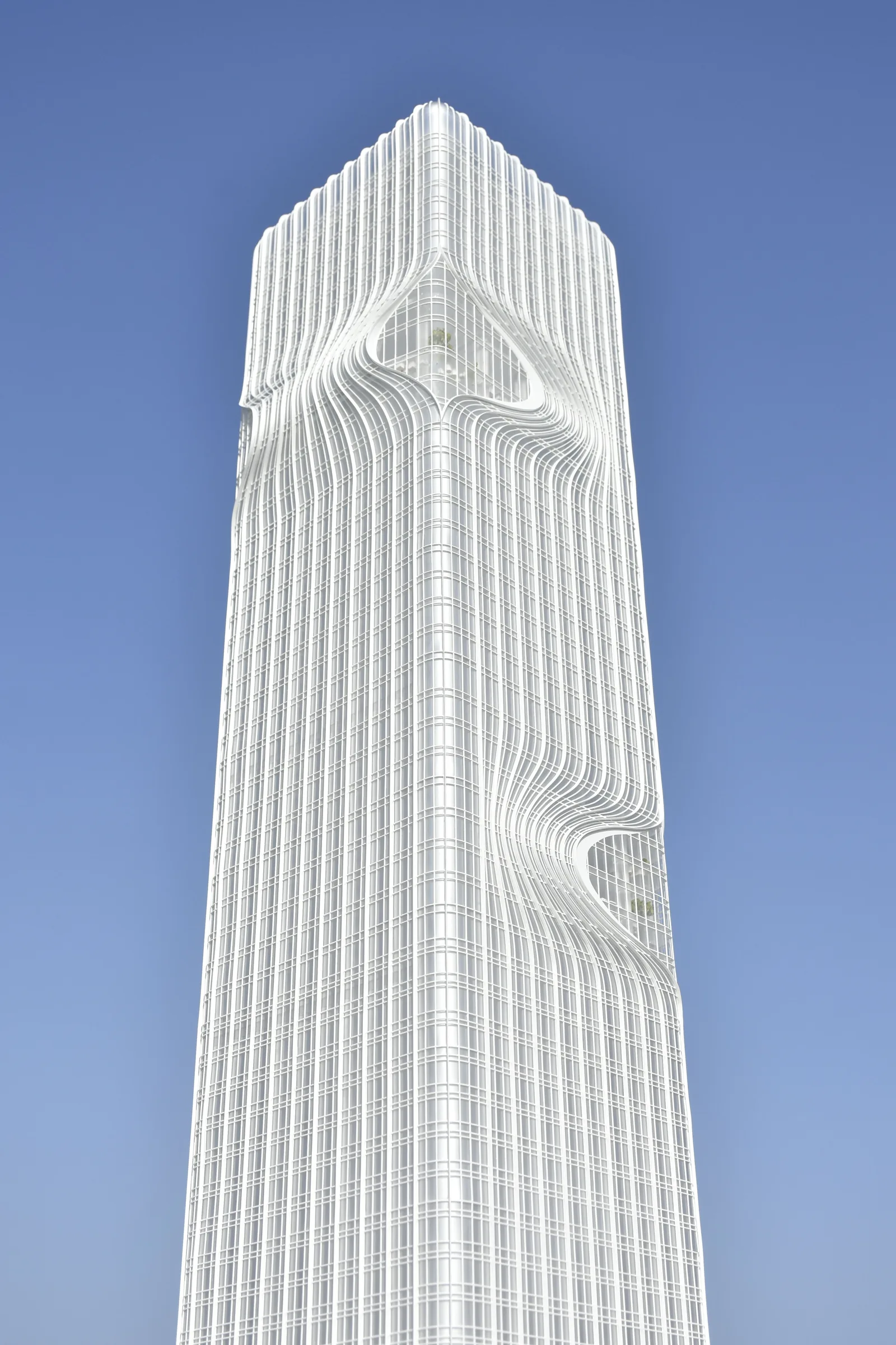 RMJM Pingshan OCT 1:300 architectural scale model by JYD Models