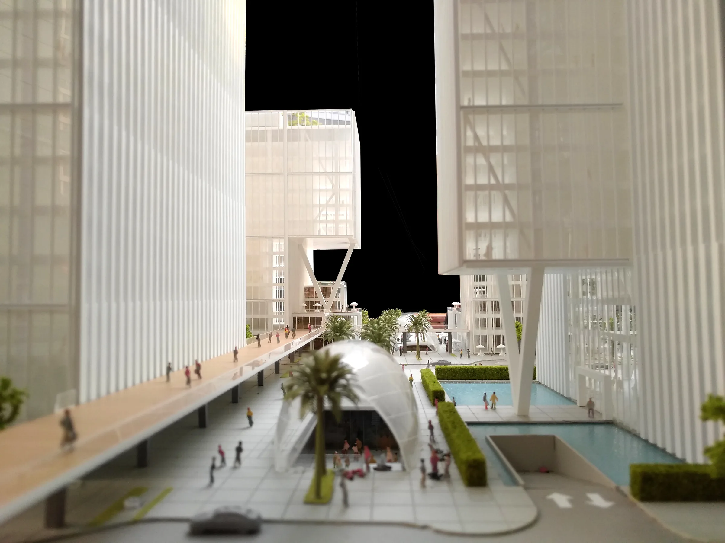 CCDI China Zhongdian 1:300 architectural scale model by JYD Models