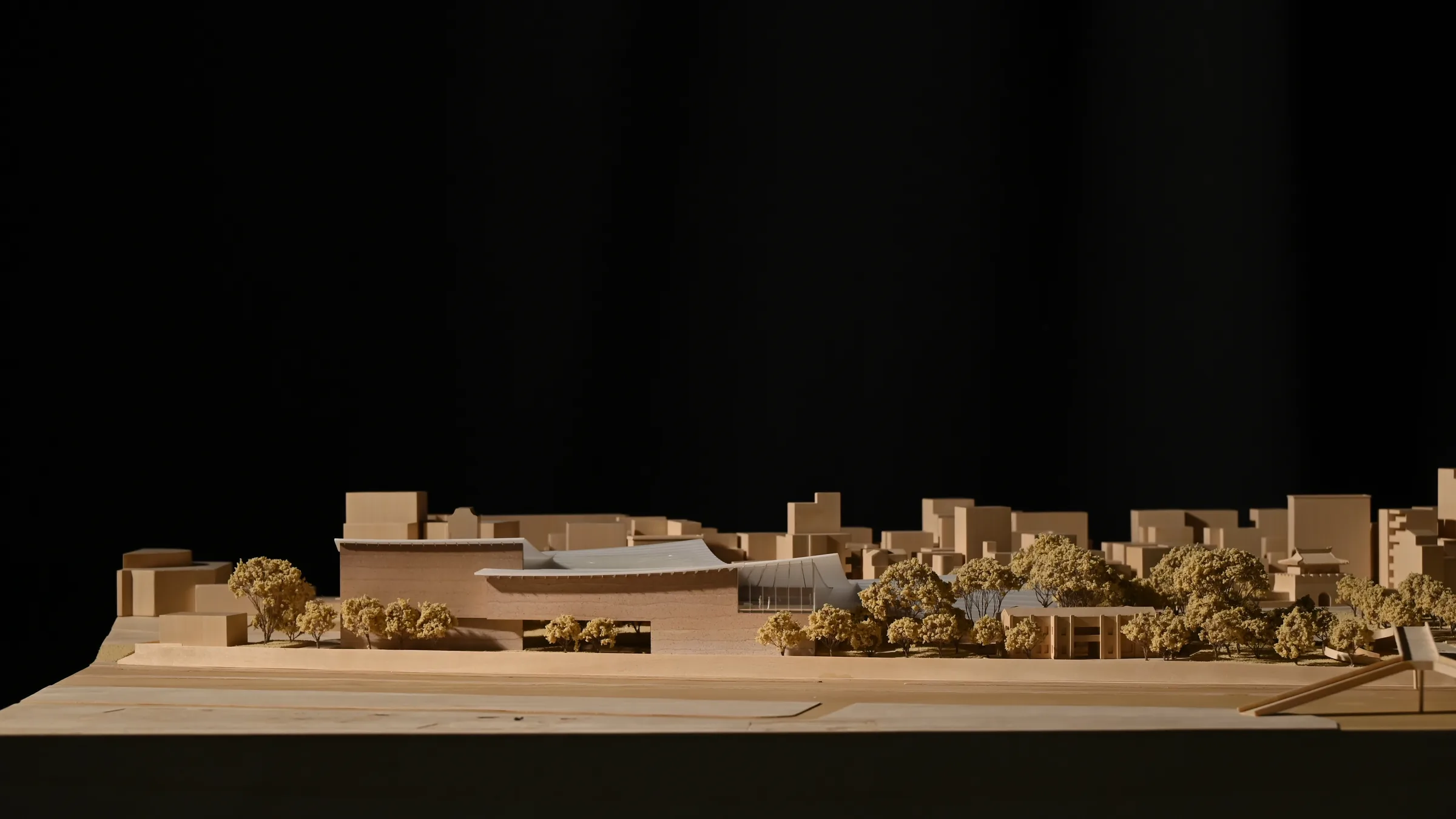 Snøhetta Nanshan Eastern Jin Dynasty Site Museum 1:300 architectural scale model by JYD Models