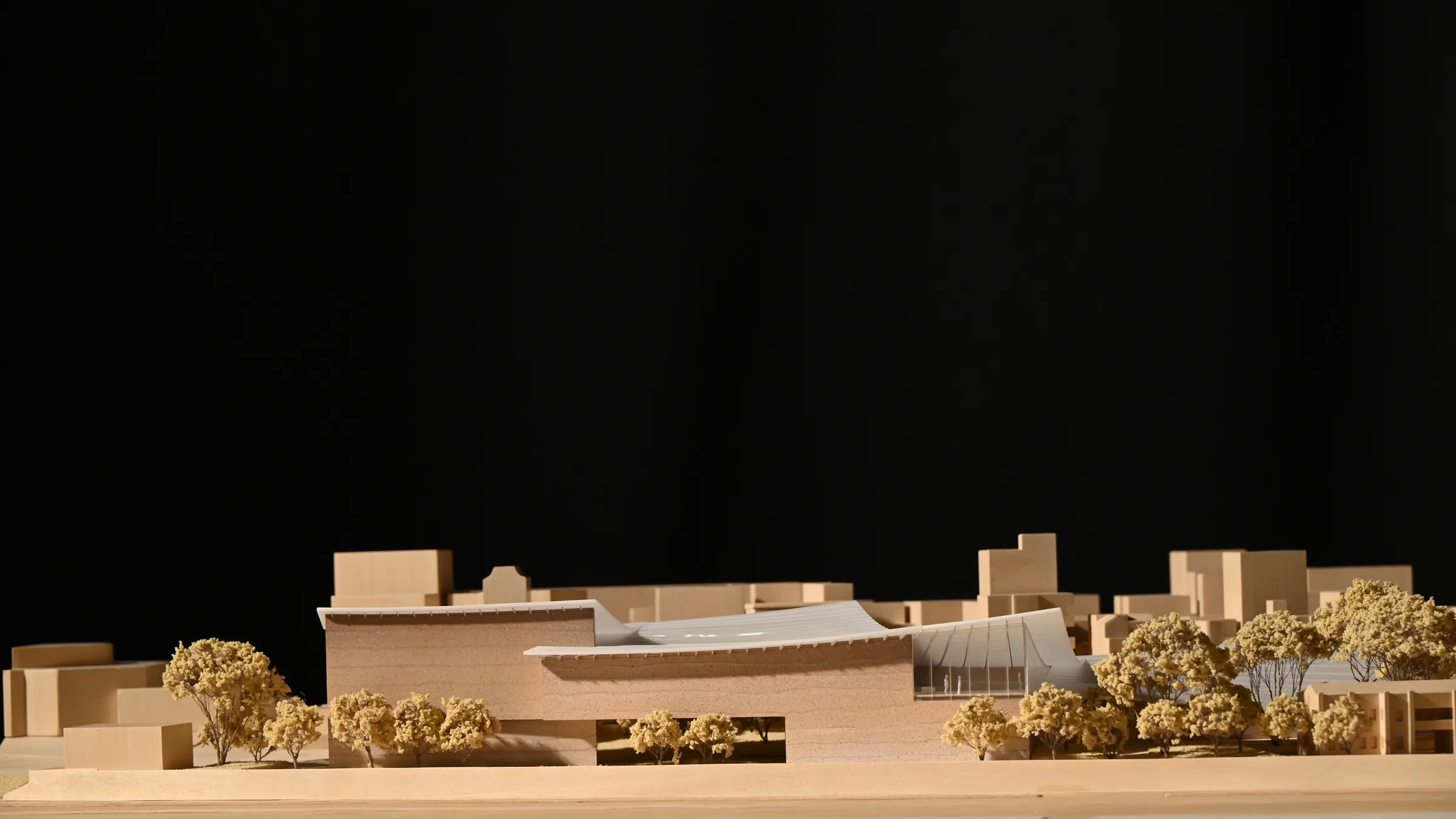 Snøhetta Nanshan Eastern Jin Dynasty Site Museum 1:300 architectural scale model by JYD Models