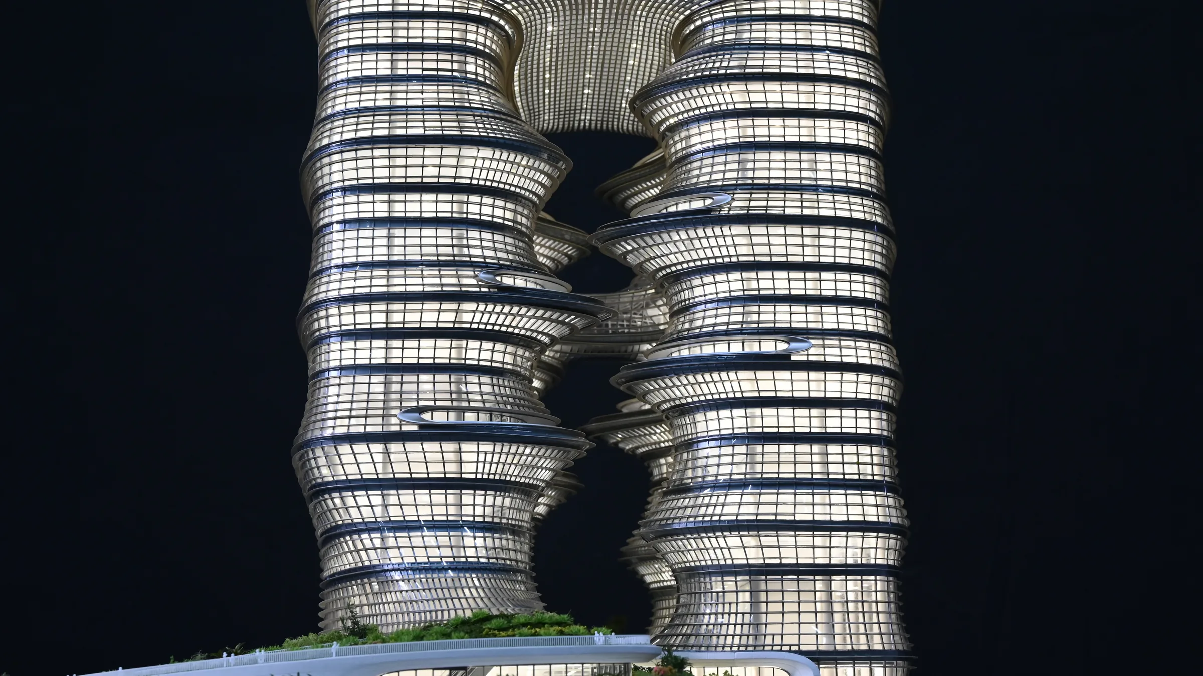 Zaha Hadid Yidan Centre 1:200 architectural scale model by JYD Models