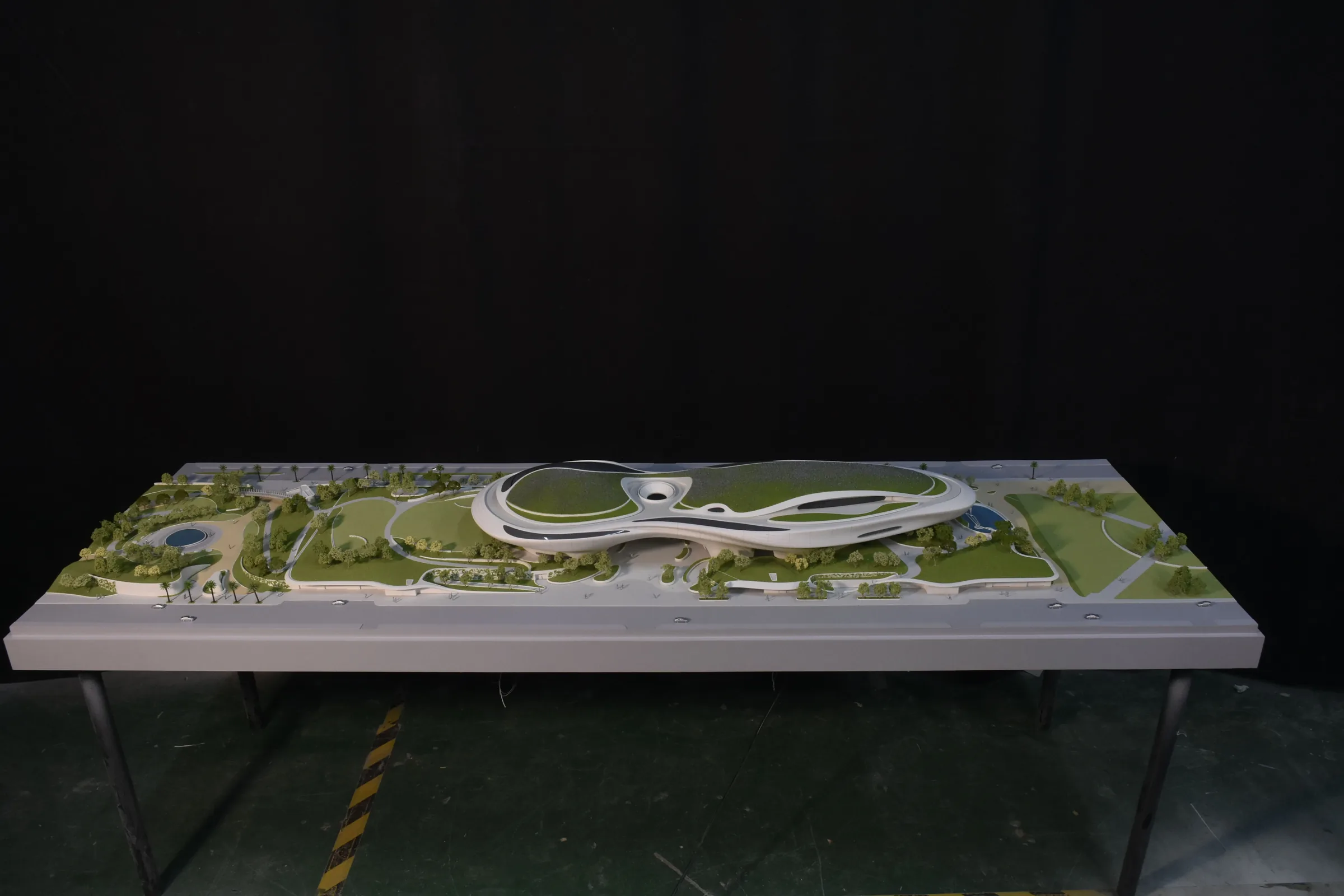 MAD Lucas Museum of Narrative Art 1:200 architectural scale model by JYD Models