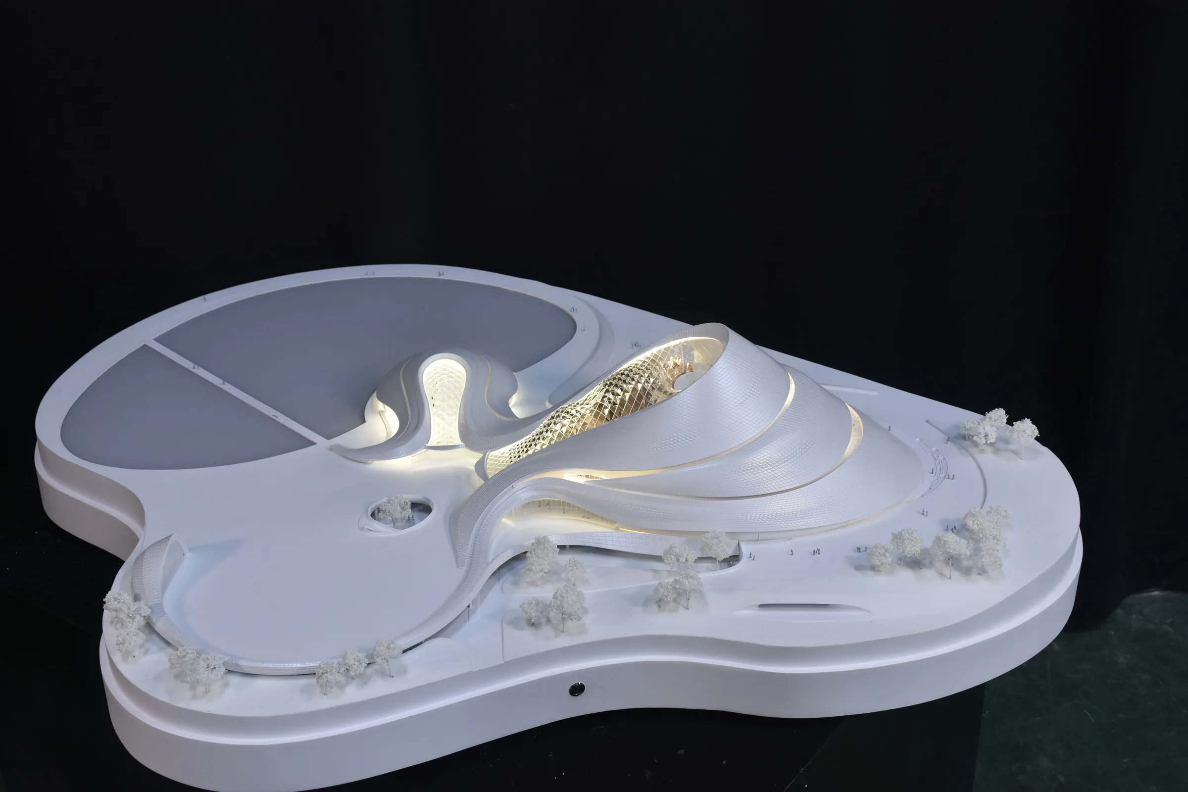 MAD Harbin Grand Theater 1:300 architectural scale model by JYD Models