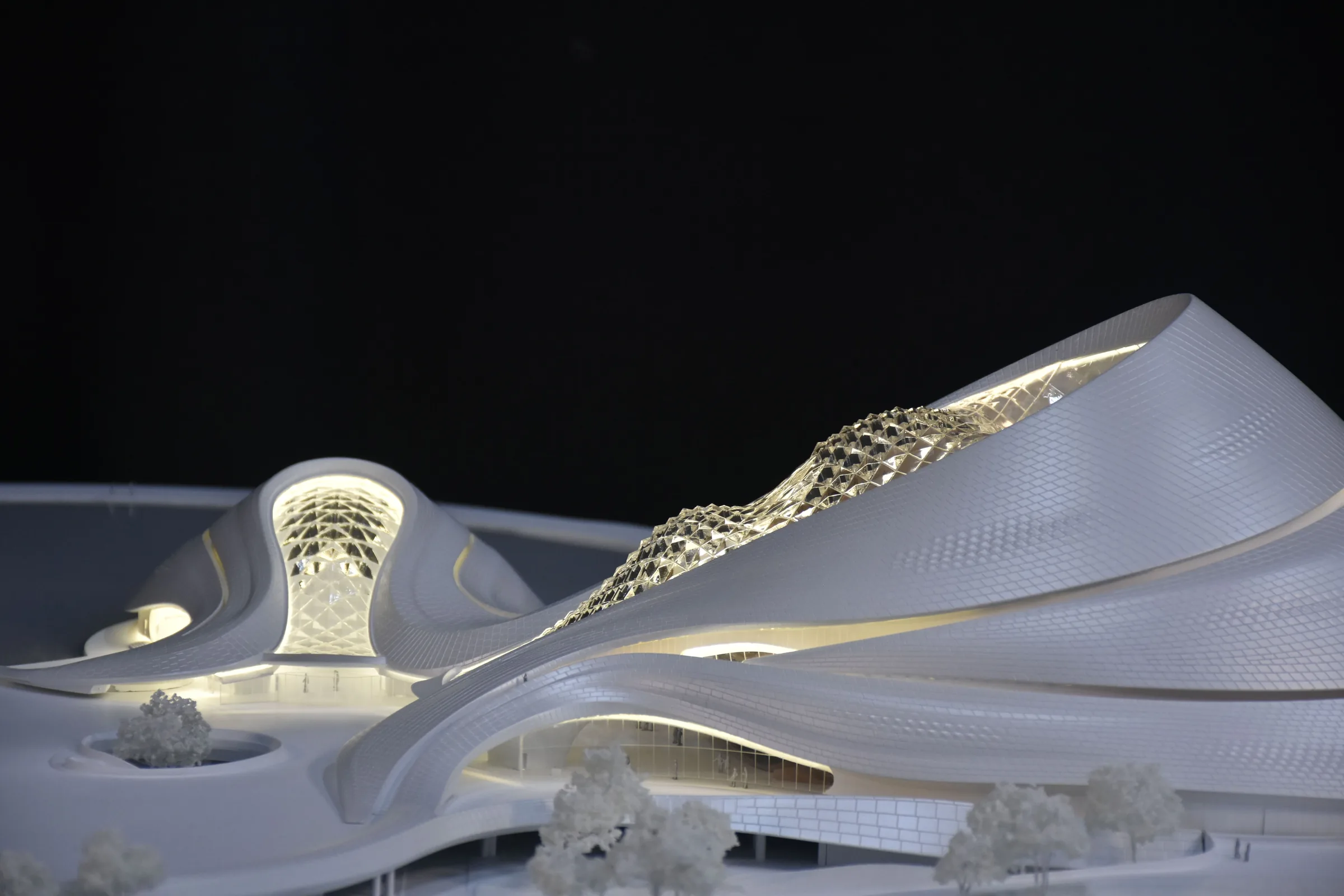 MAD Harbin Grand Theater 1:300 architectural scale model by JYD Models