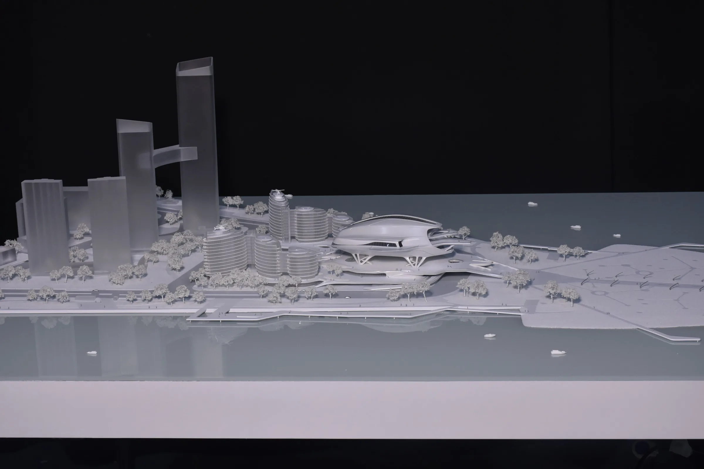 MAD Greater Bay Area Science Forum 1:600 architectural scale model by JYD Models