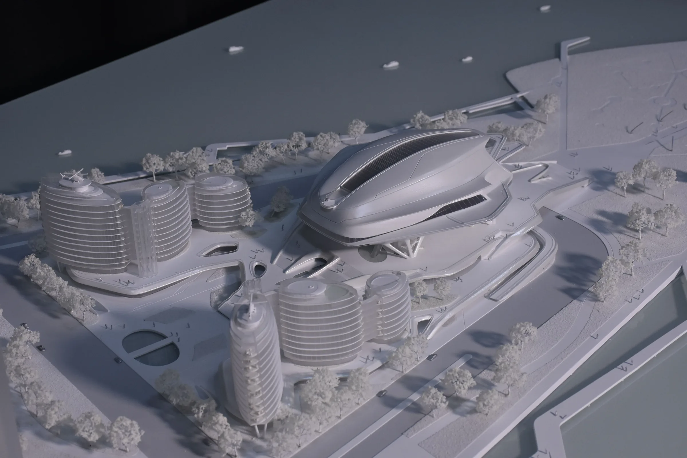 MAD Greater Bay Area Science Forum 1:600 architectural scale model by JYD Models