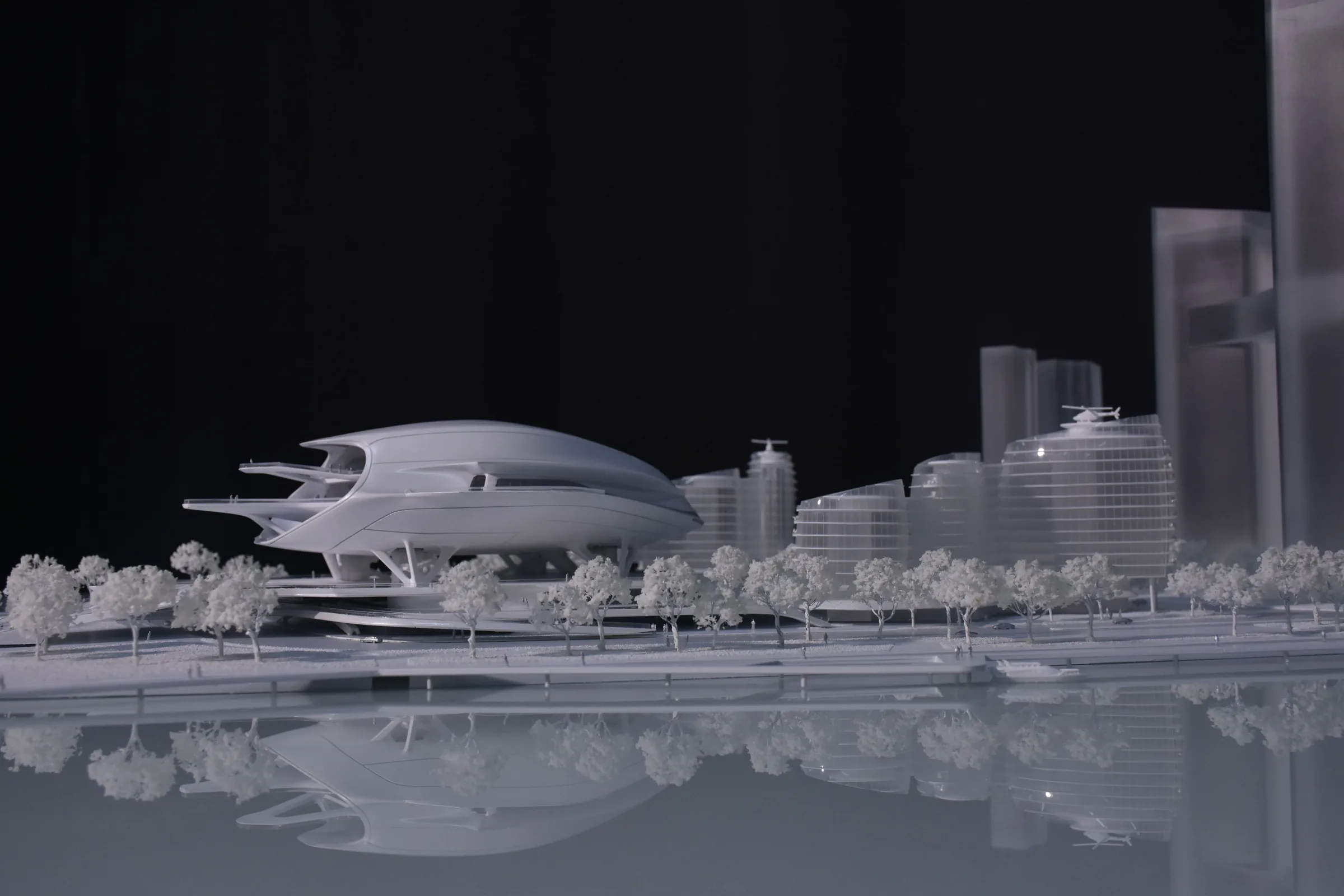 MAD Greater Bay Area Science Forum 1:600 architectural scale model by JYD Models