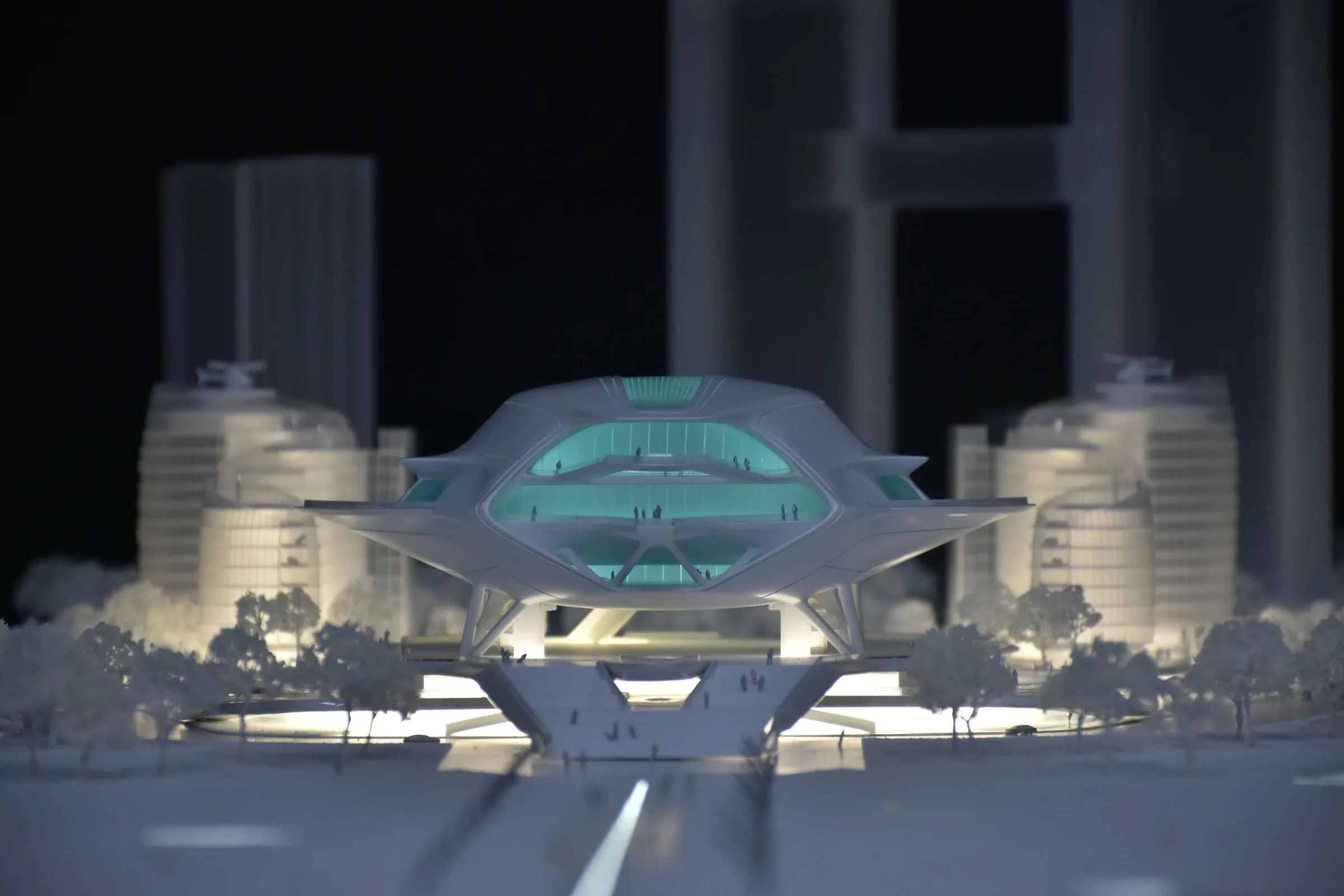 MAD Greater Bay Area Science Forum 1:600 architectural scale model by JYD Models