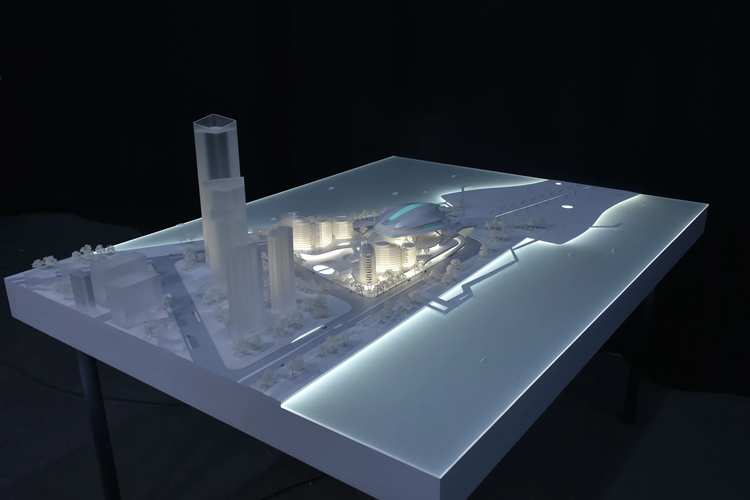 MAD Greater Bay Area Science Forum 1:600 architectural scale model by JYD Models