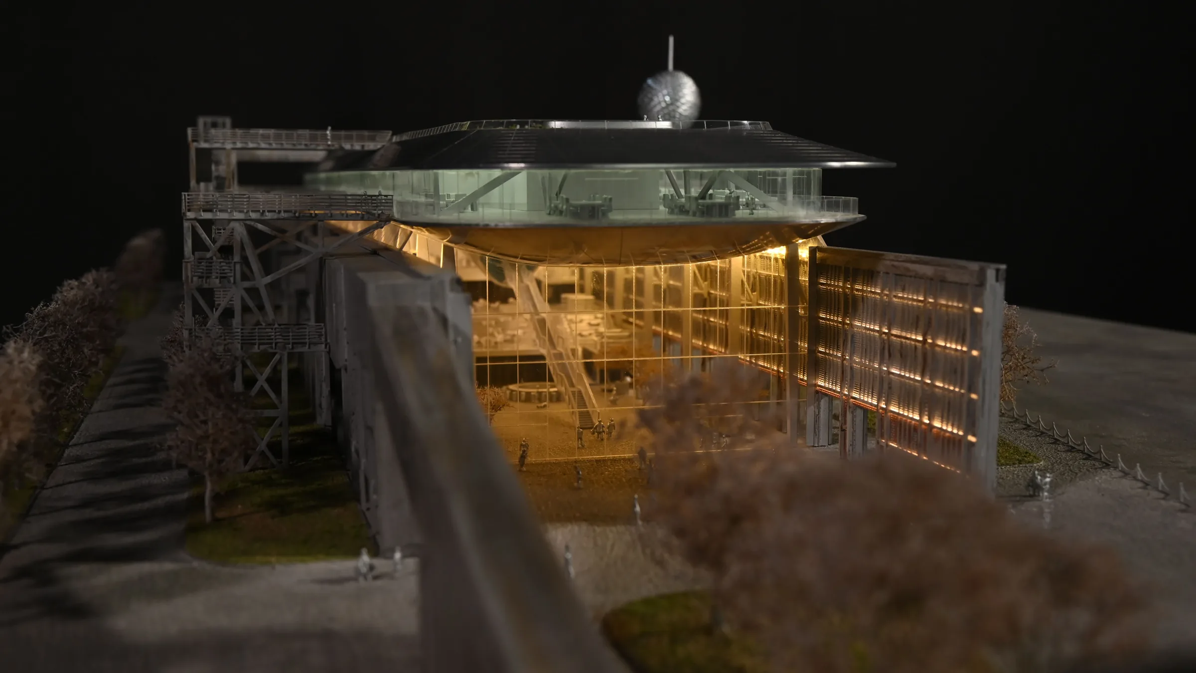 MAD Zhangjiang Cement Plant Renovation 1:200 architectural scale model by JYD Models