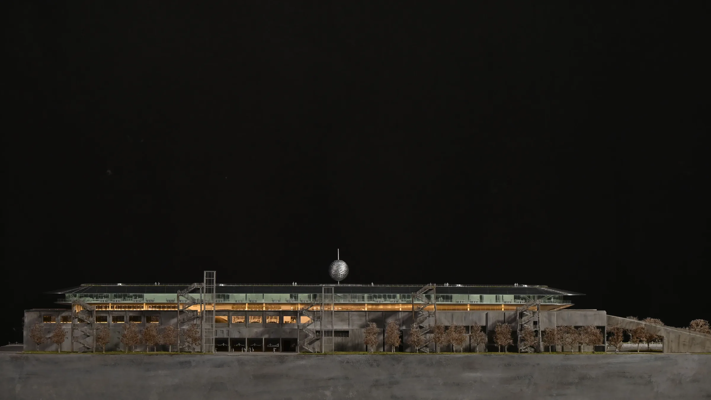 MAD Zhangjiang Cement Plant Renovation 1:200 architectural scale model by JYD Models