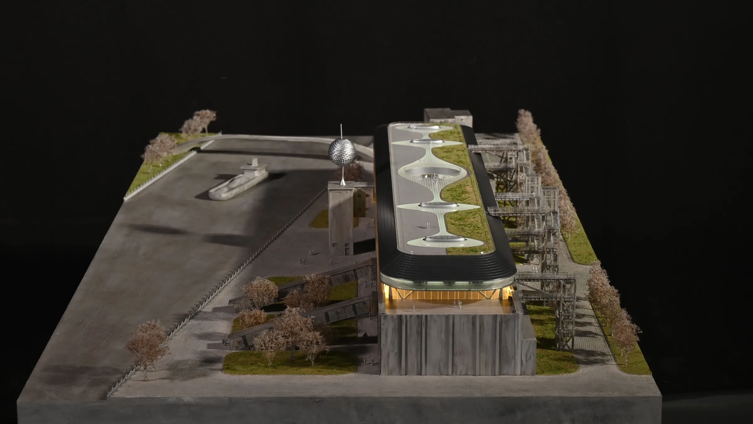 MAD Zhangjiang Cement Plant Renovation 1:200 architectural scale model by JYD Models