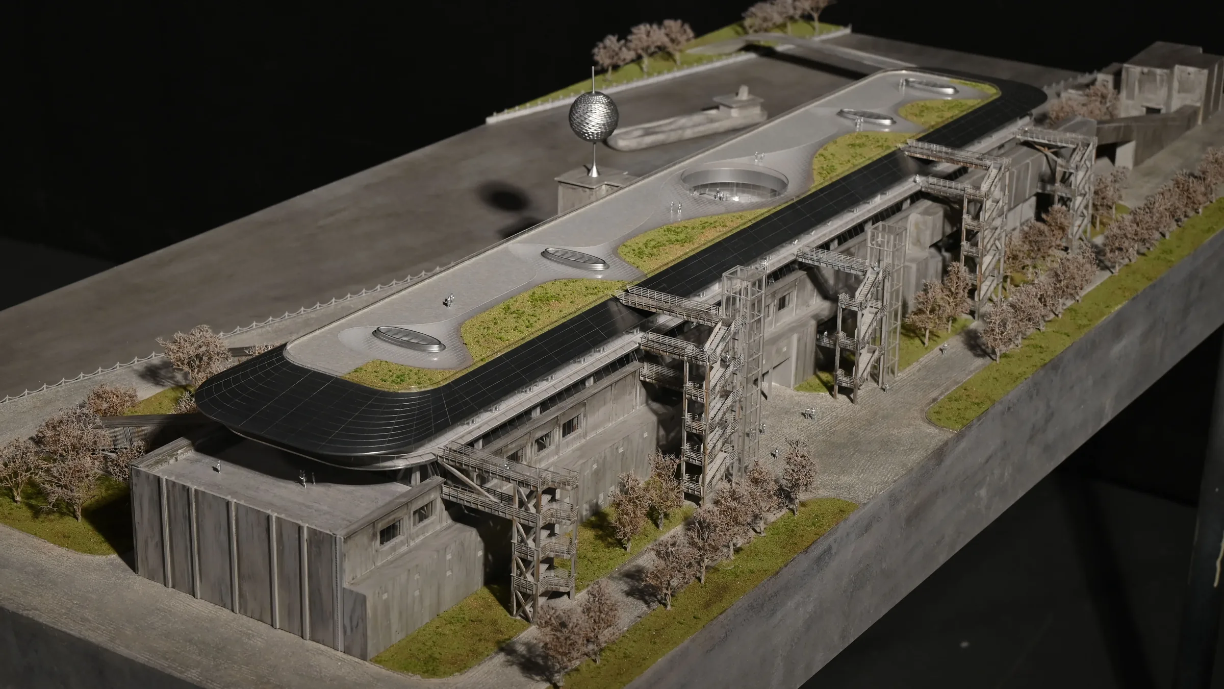 MAD Zhangjiang Cement Plant Renovation 1:200 architectural scale model by JYD Models