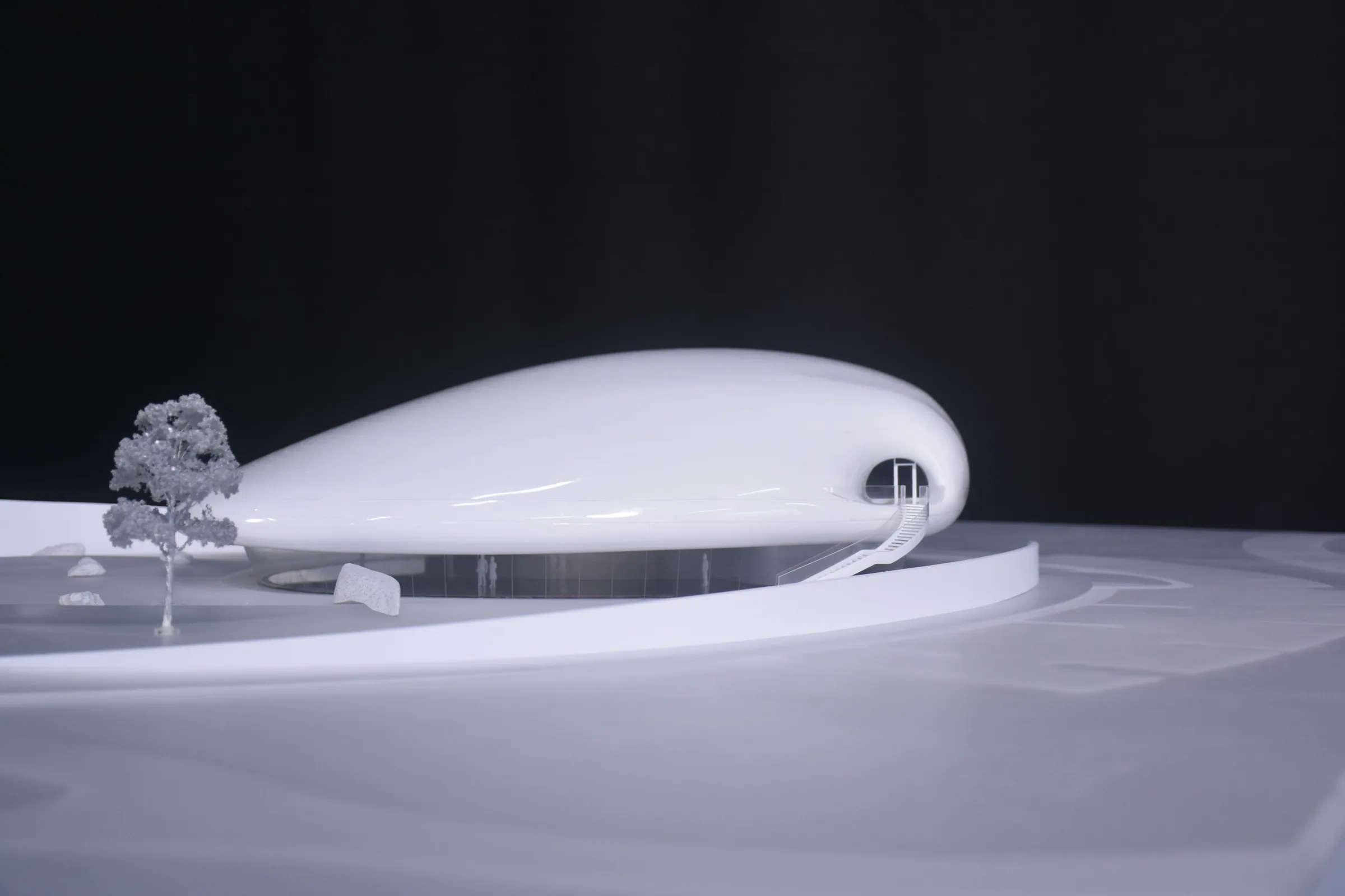 Shenzhen Bay Culture Plaza Talent Park 1:300 architectural scale model by JYD Models