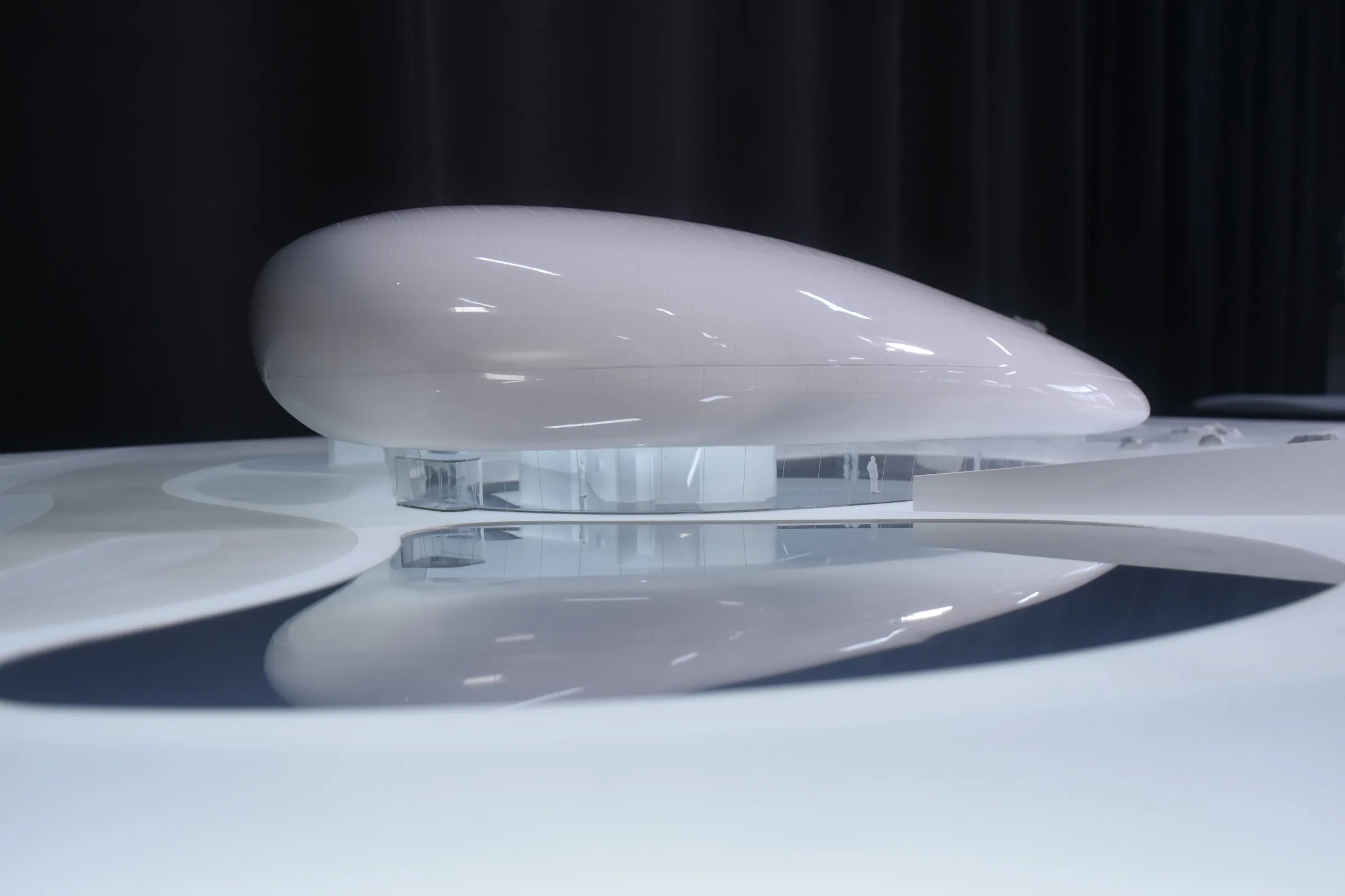 Shenzhen Bay Culture Plaza Talent Park 1:300 architectural scale model by JYD Models