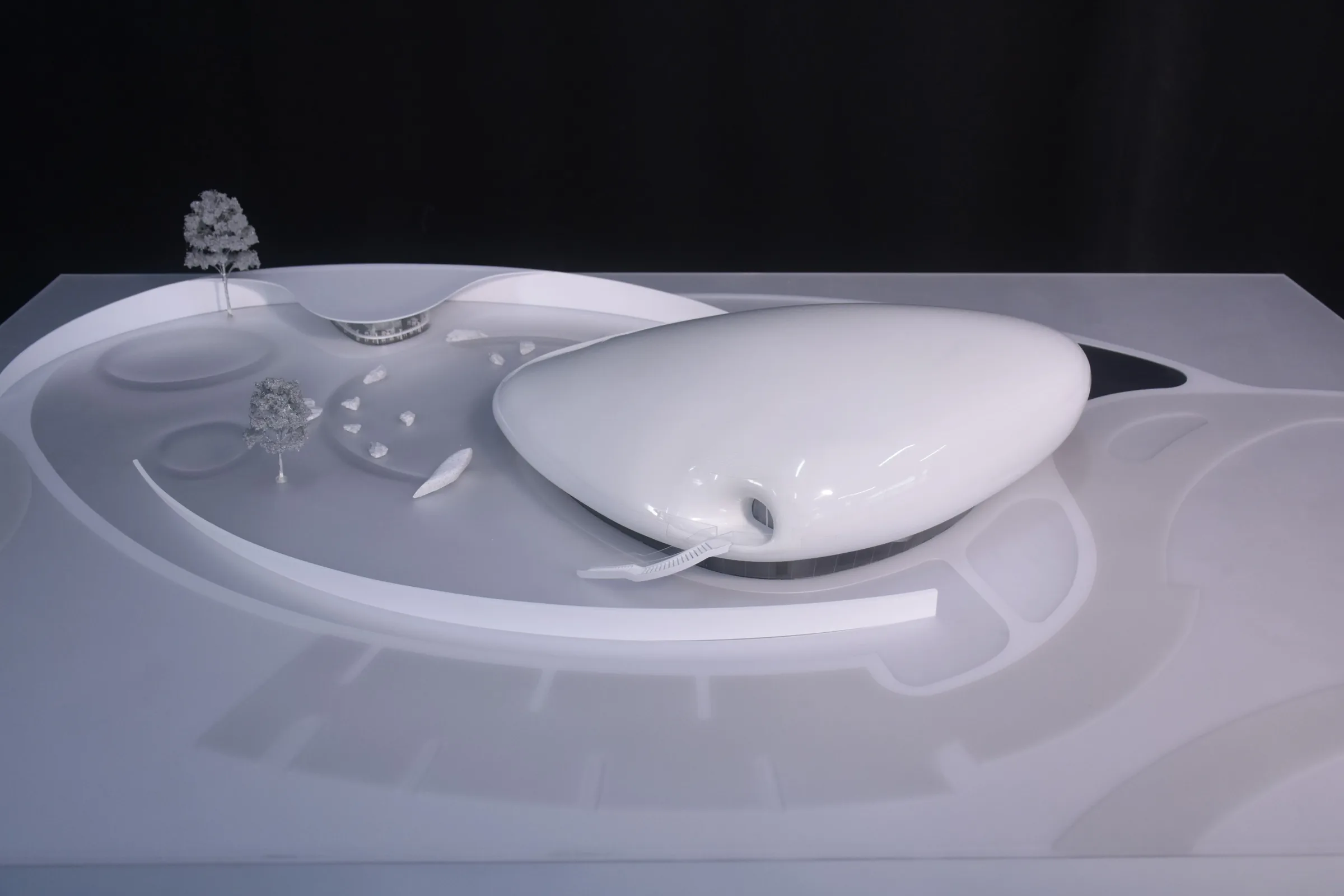 Shenzhen Bay Culture Plaza Talent Park 1:300 architectural scale model by JYD Models