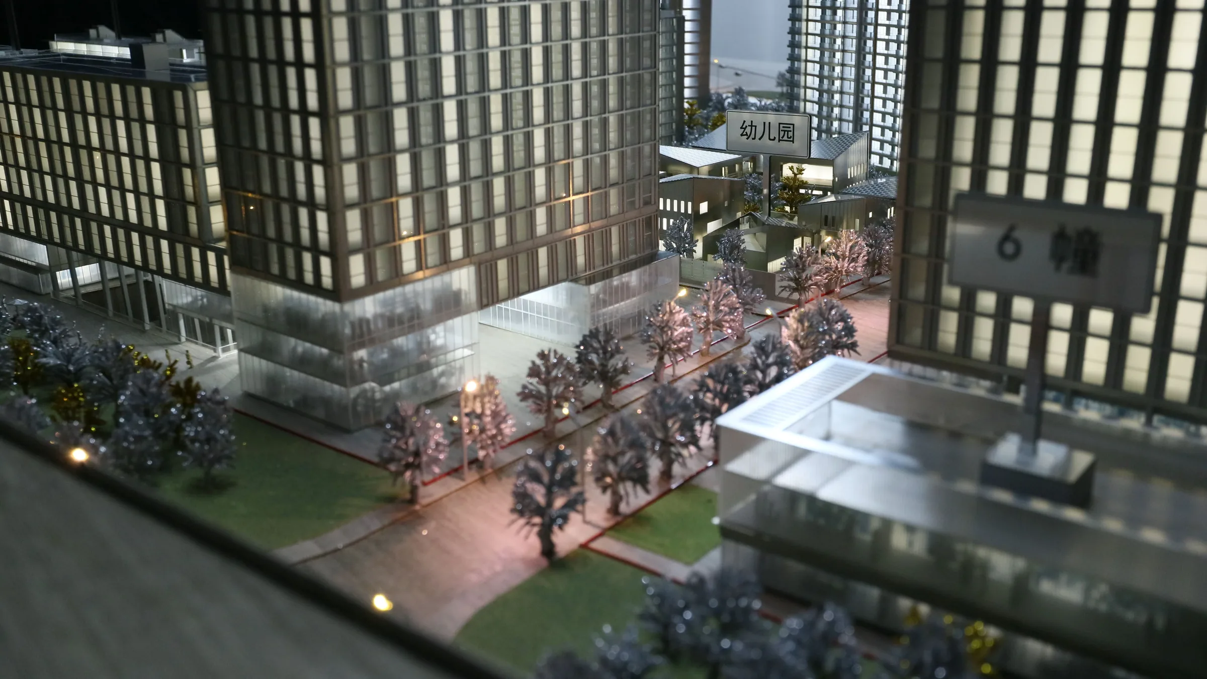 Vanke Hangzhou Central Hub 1:300 architectural scale model by JYD Models