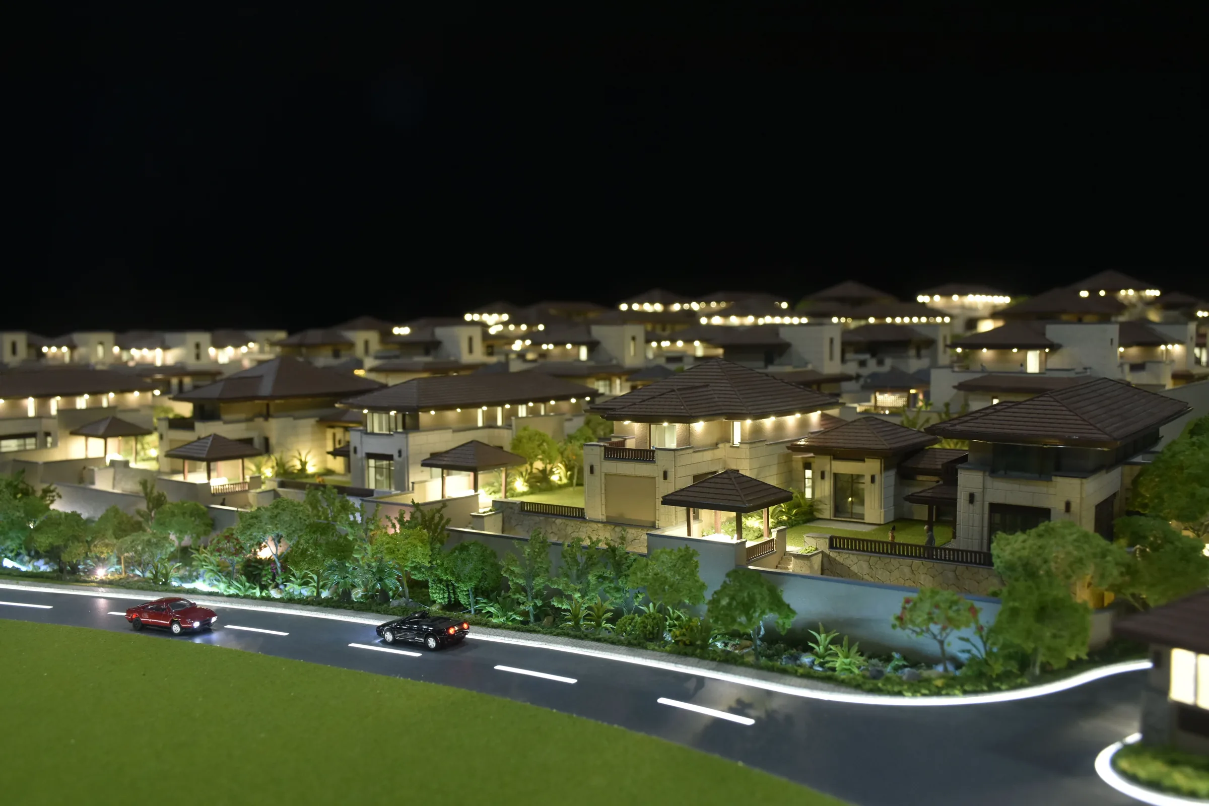 Vanke Hangzhou Fuyang Gongwang 1:220 architectural scale model by JYD Models