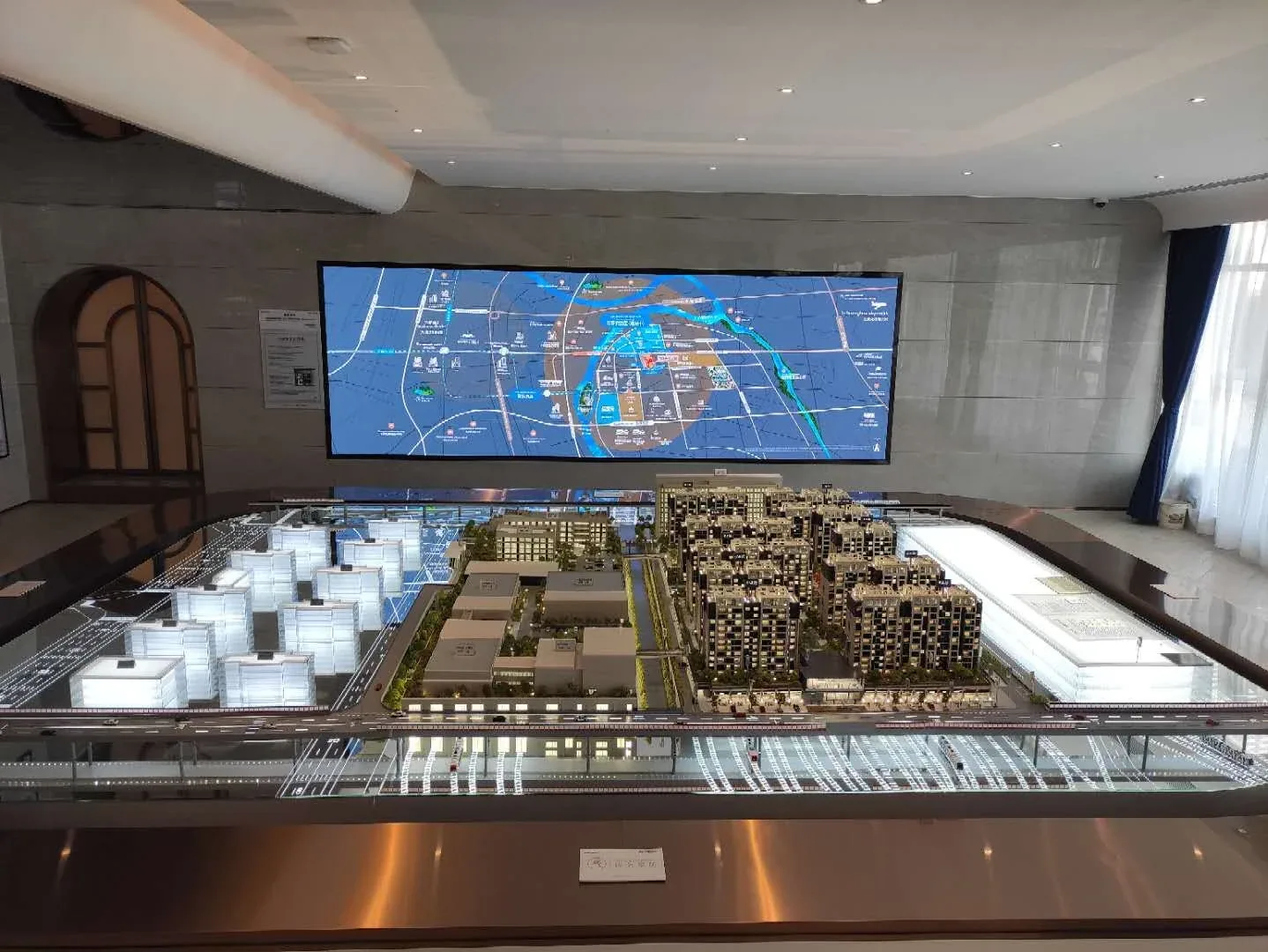 Vanke Changsha Sky Mirror 1:120 architectural scale model by JYD Models