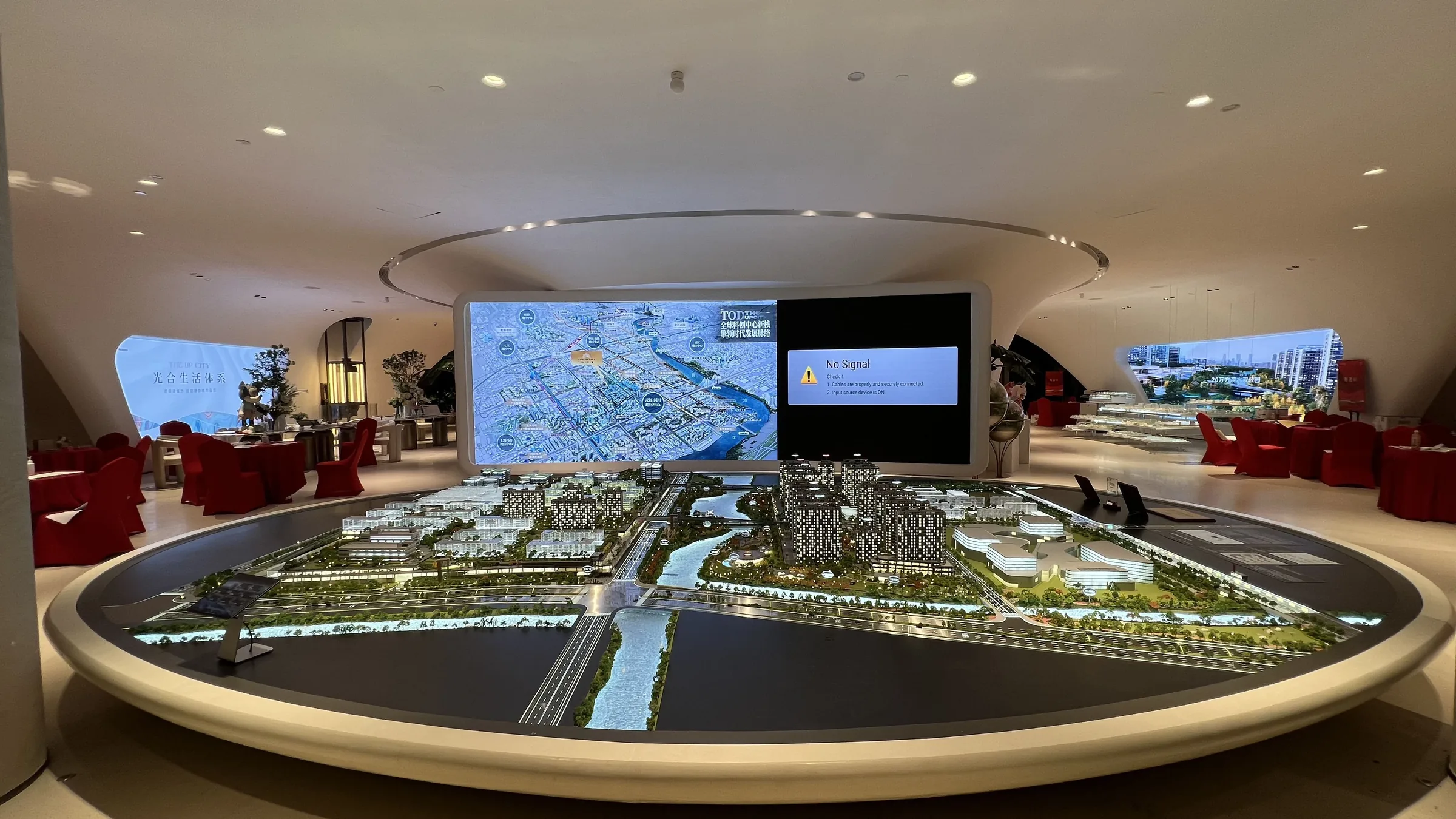 Poly Photosynthesis City 1:180 architectural scale model by JYD Models