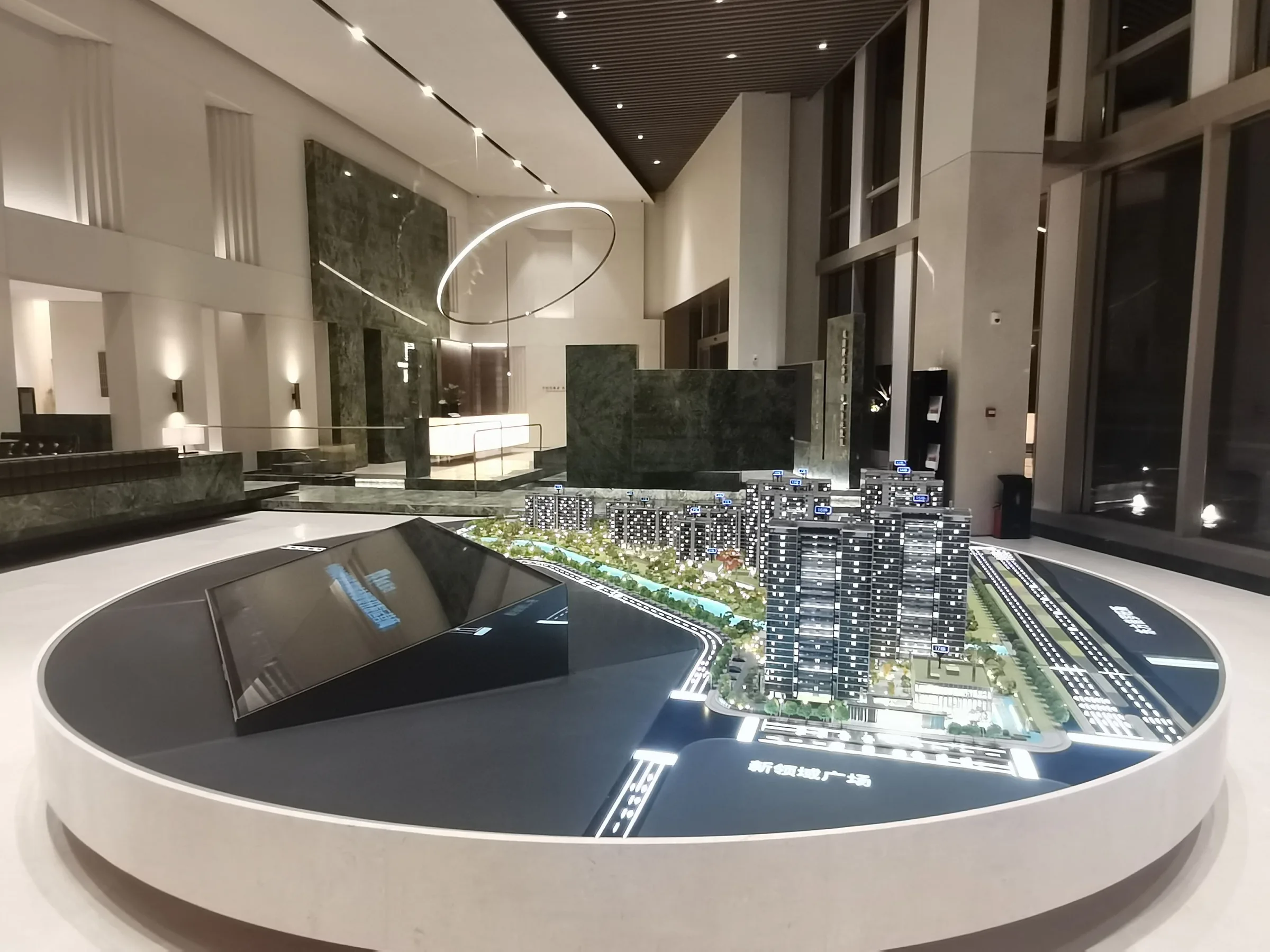 China Resources Jiaxing Runfu 1:120 architectural scale model by JYD Models