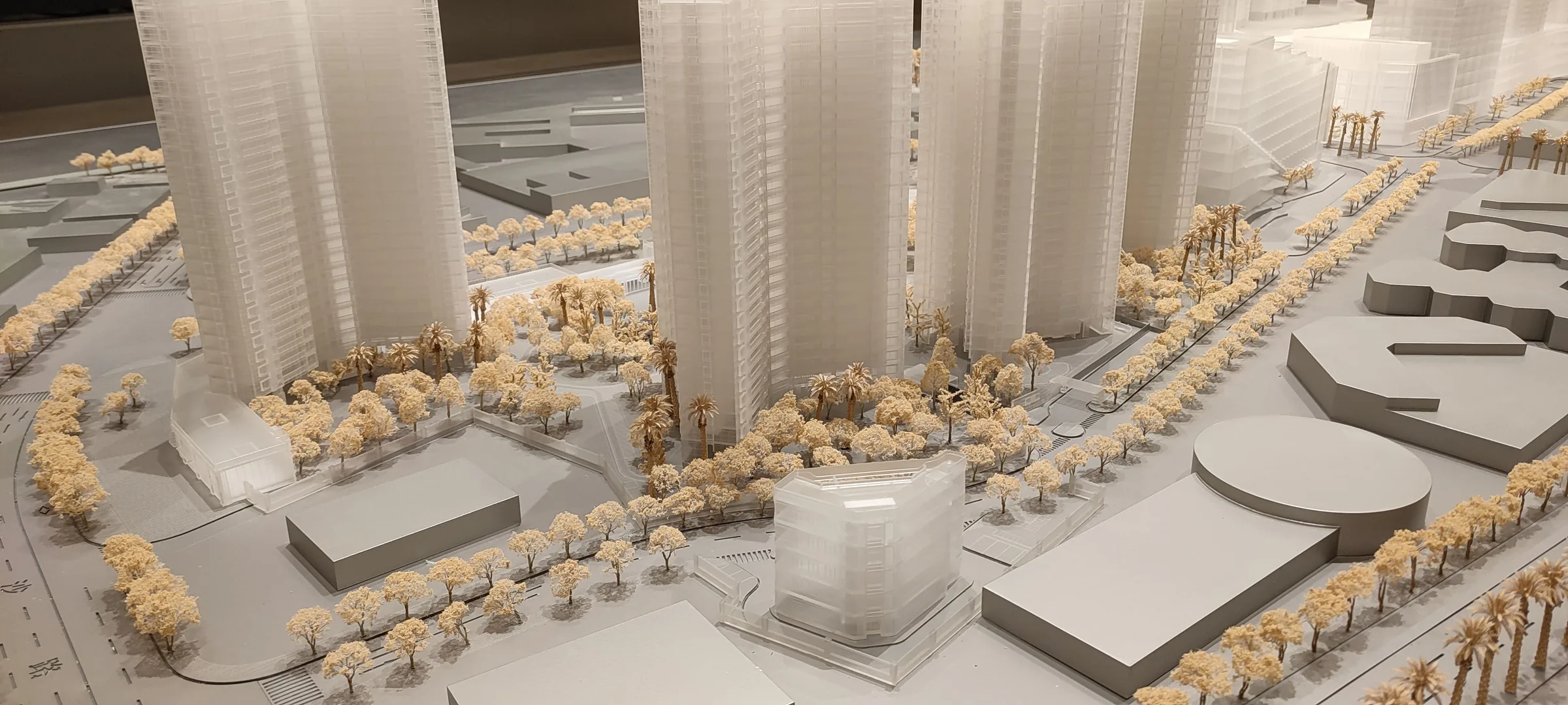 China Resources Haikou CR Center 1:250 architectural scale model by JYD Models