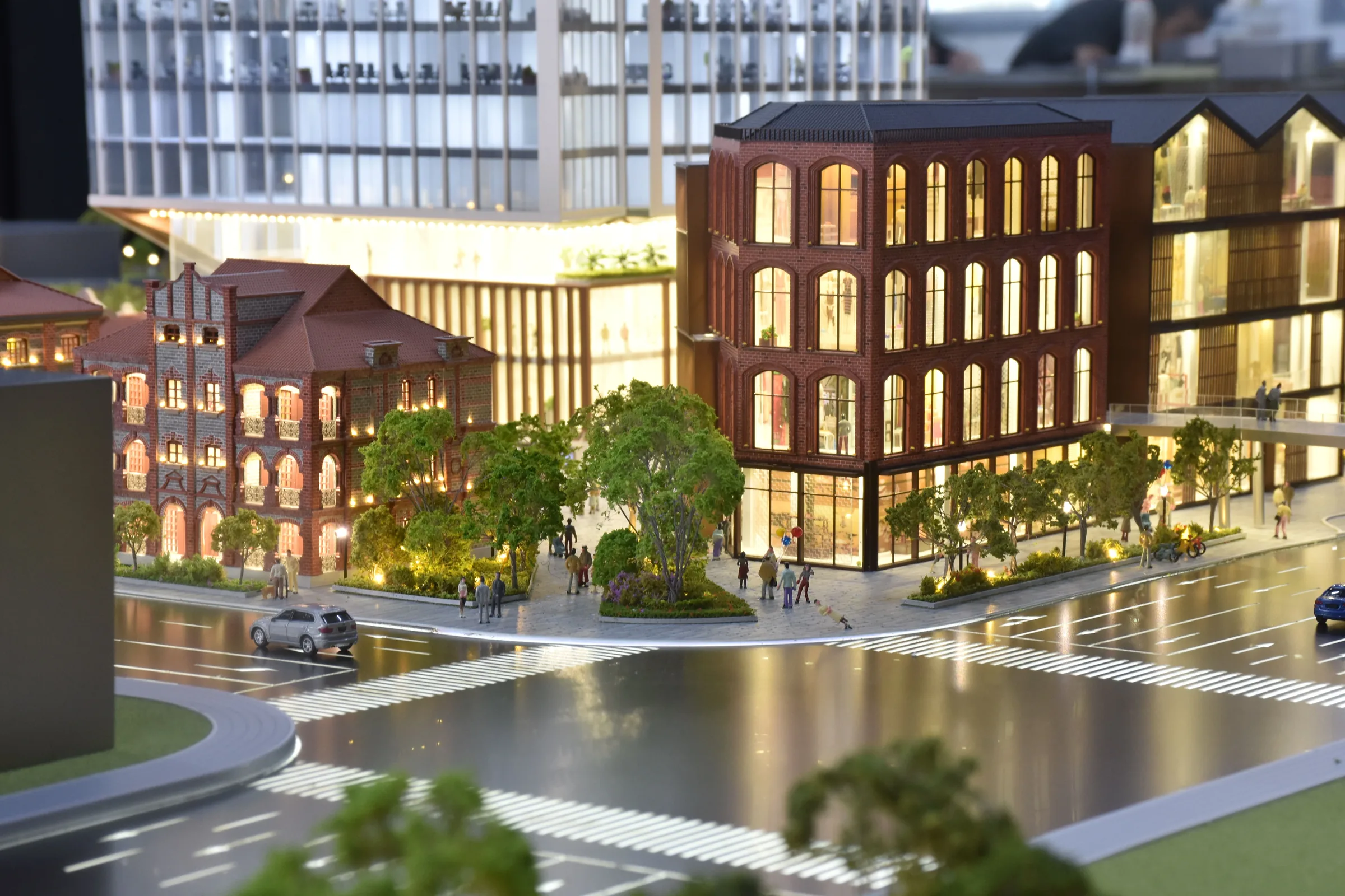 China World Shanghai Center 1:150 architectural scale model by JYD Models