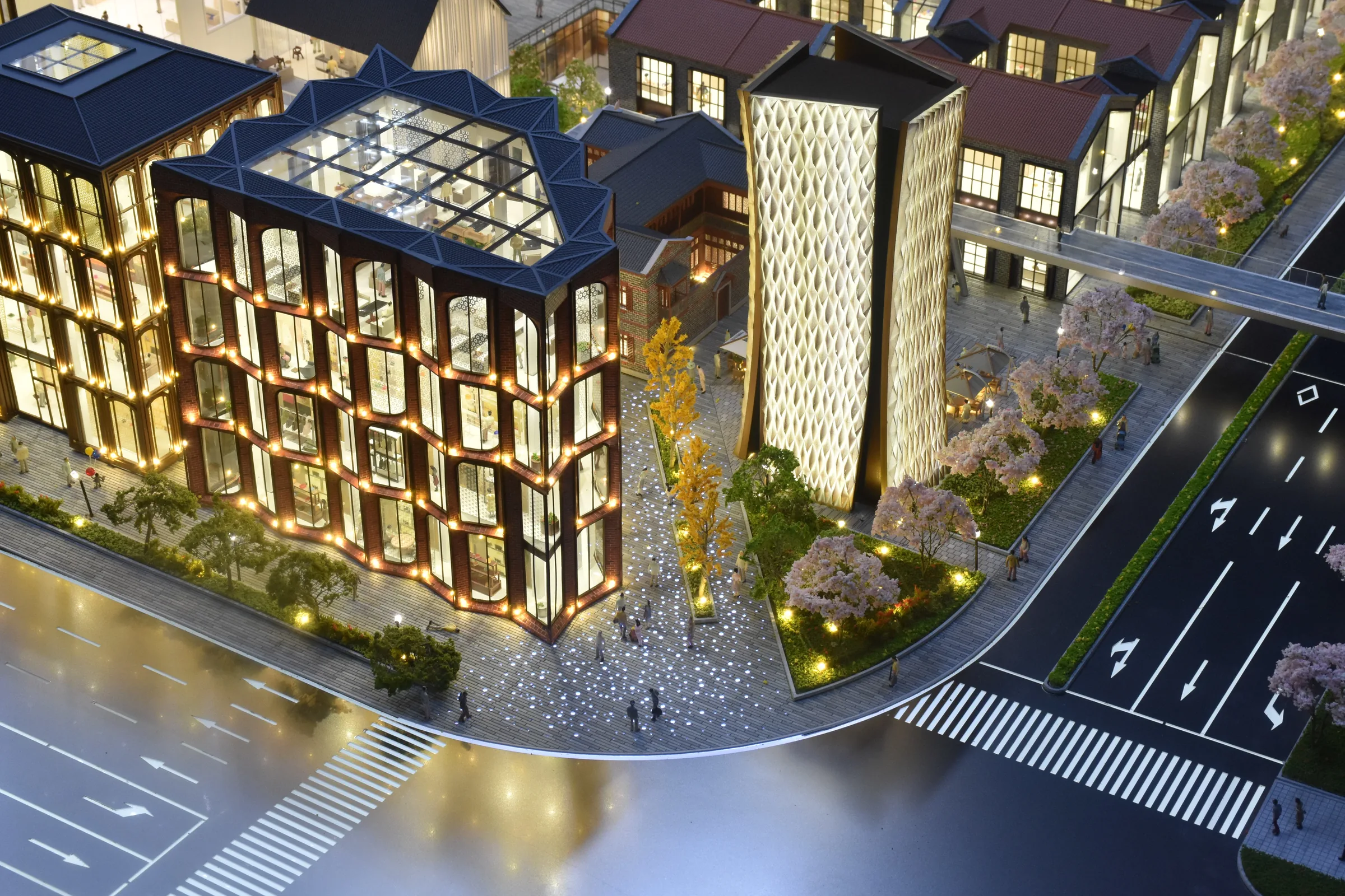 China World Shanghai Center 1:150 architectural scale model by JYD Models