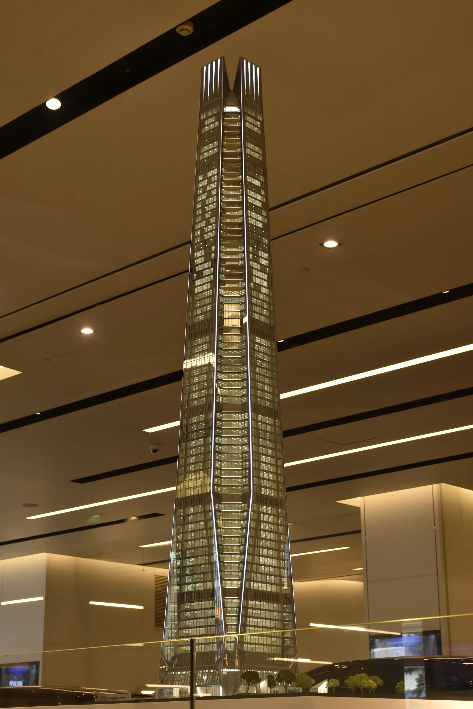 Chengmai Real Estate Center 1:75 architectural scale model by JYD Models