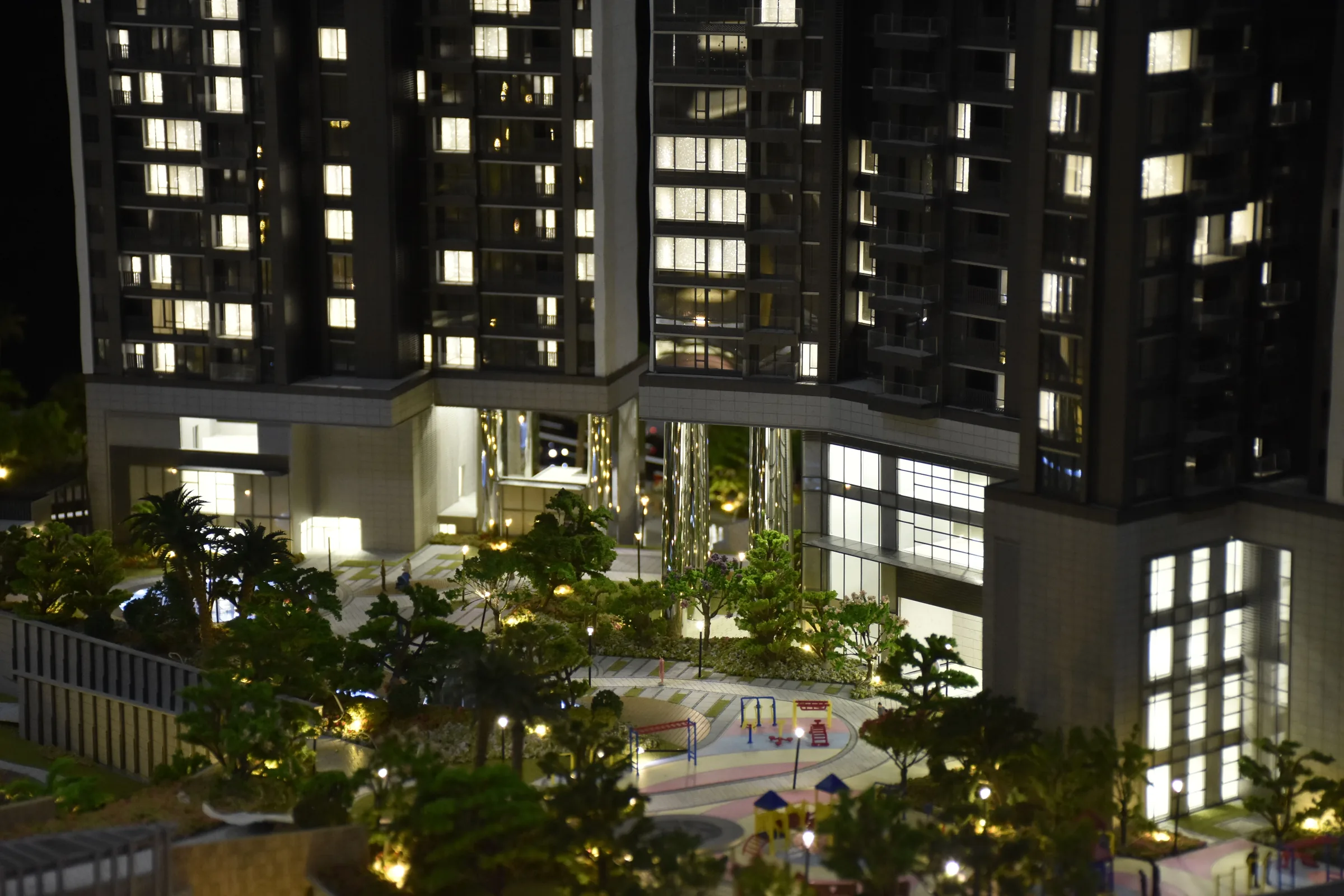 Tianjian Longgang Project 1:120 architectural scale model by JYD Models