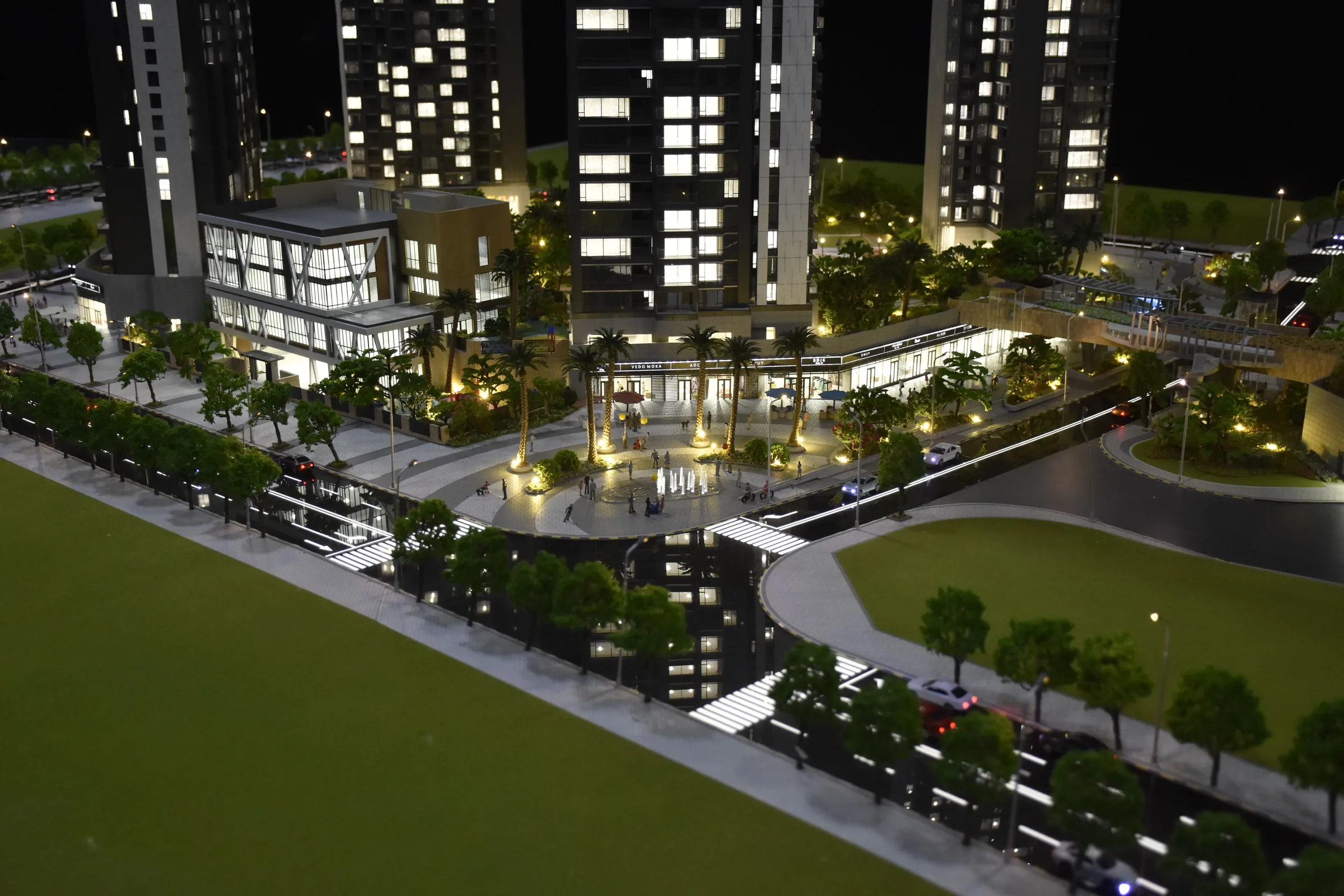 Tianjian Longgang Project 1:120 architectural scale model by JYD Models