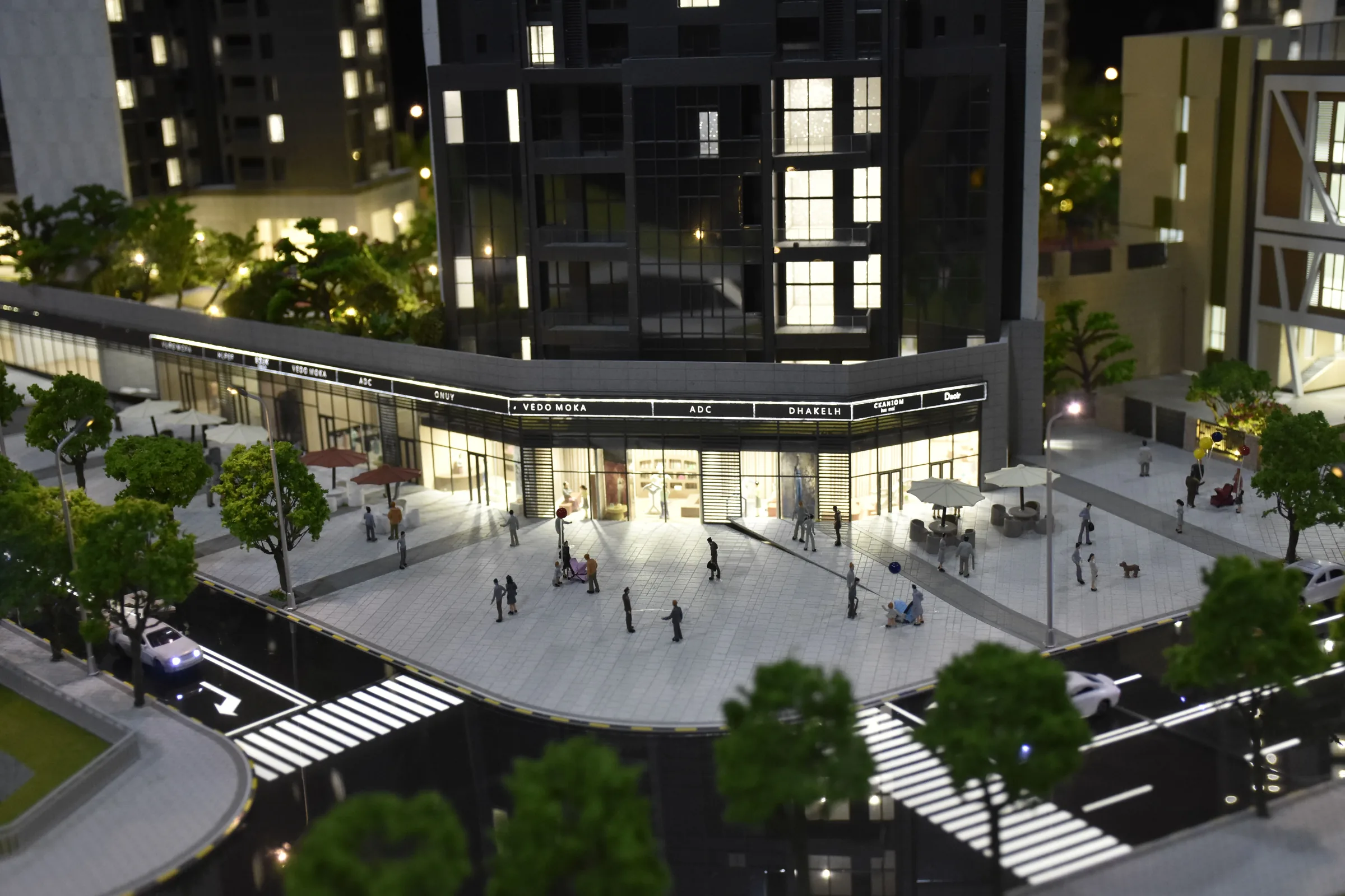 Tianjian Longgang Project 1:120 architectural scale model by JYD Models