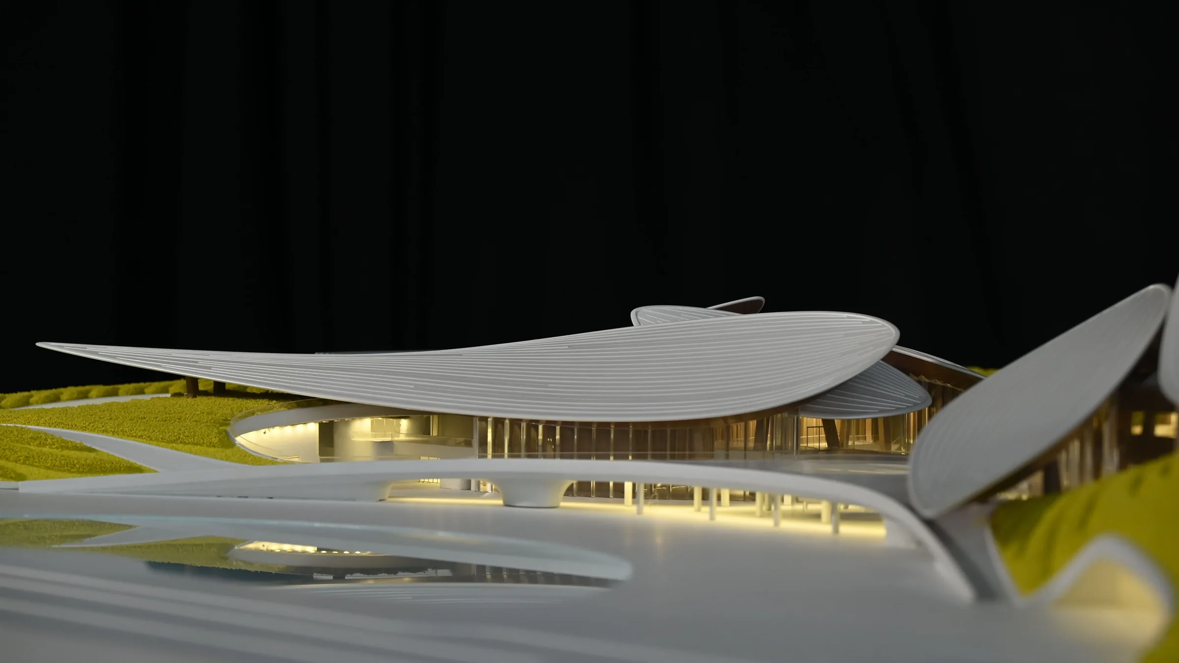 Anji Culture & Art Center 1:500 architectural scale model by JYD Models