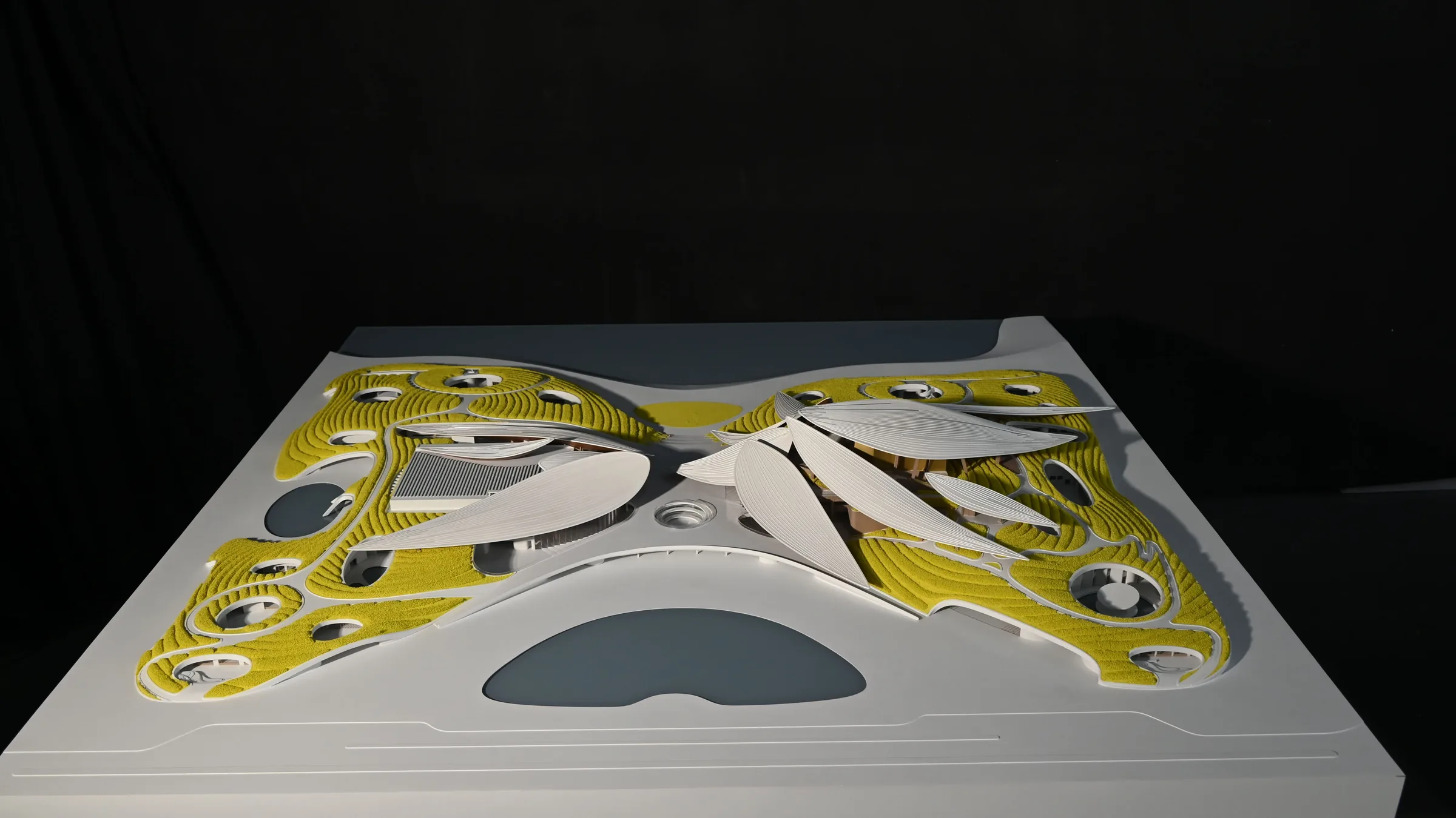 Anji Culture & Art Center 1:500 architectural scale model by JYD Models