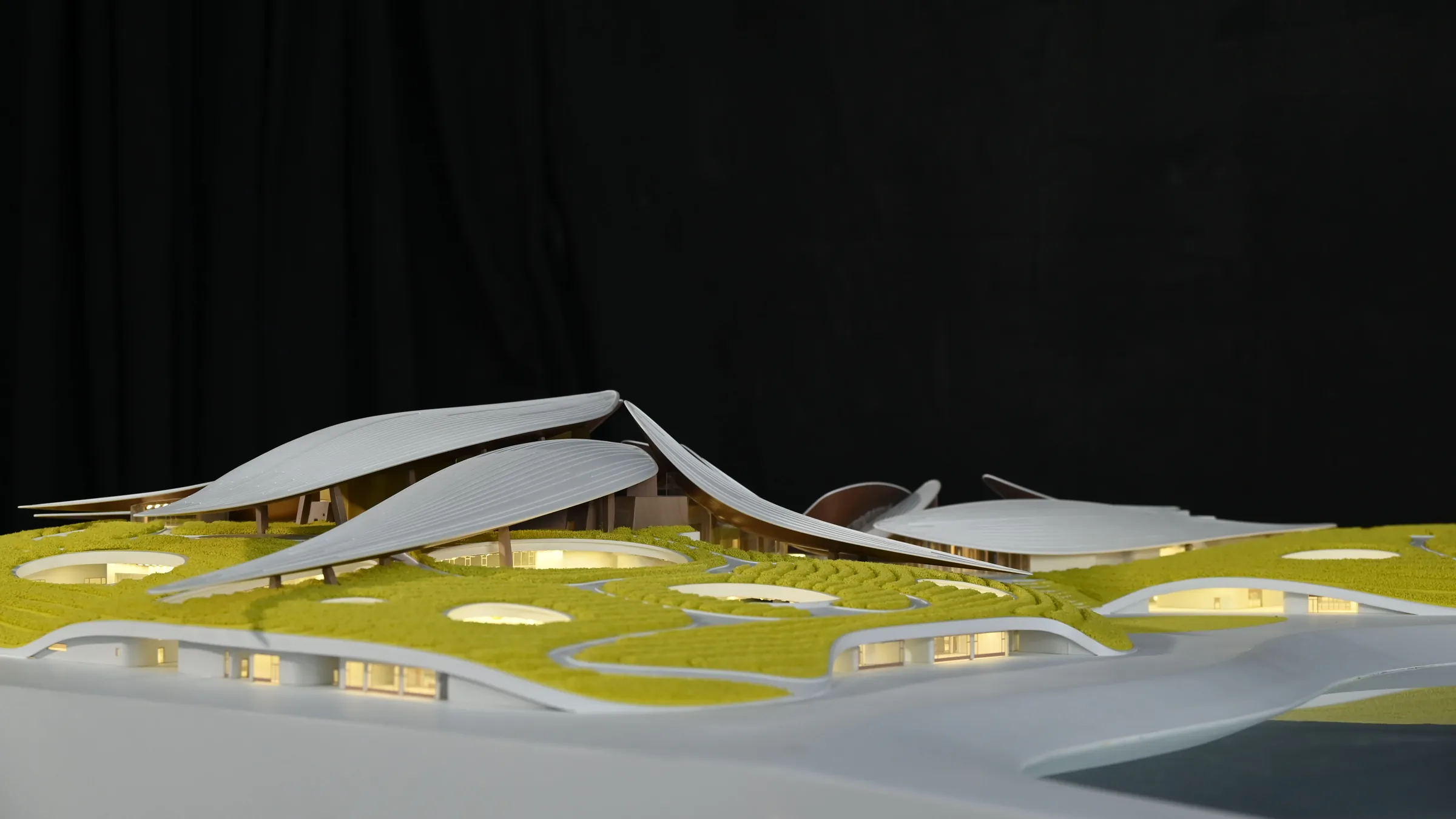 Anji Culture & Art Center 1:500 architectural scale model by JYD Models
