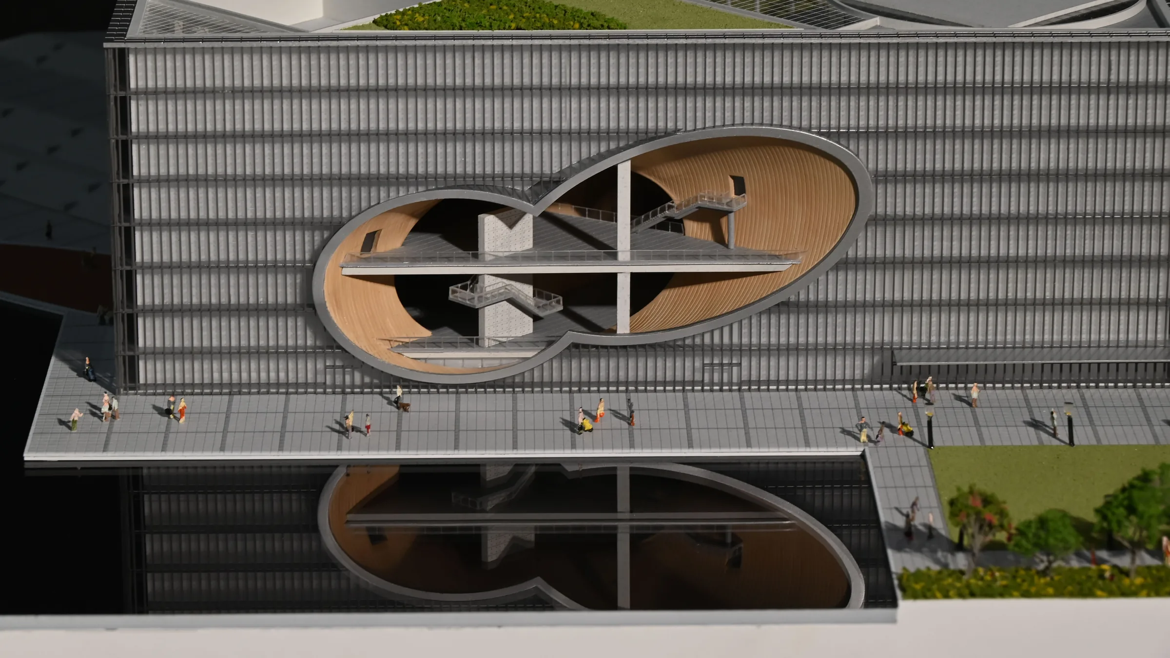 Tadao Ando Poly Grand Theater 1:300 architectural scale model by JYD Models