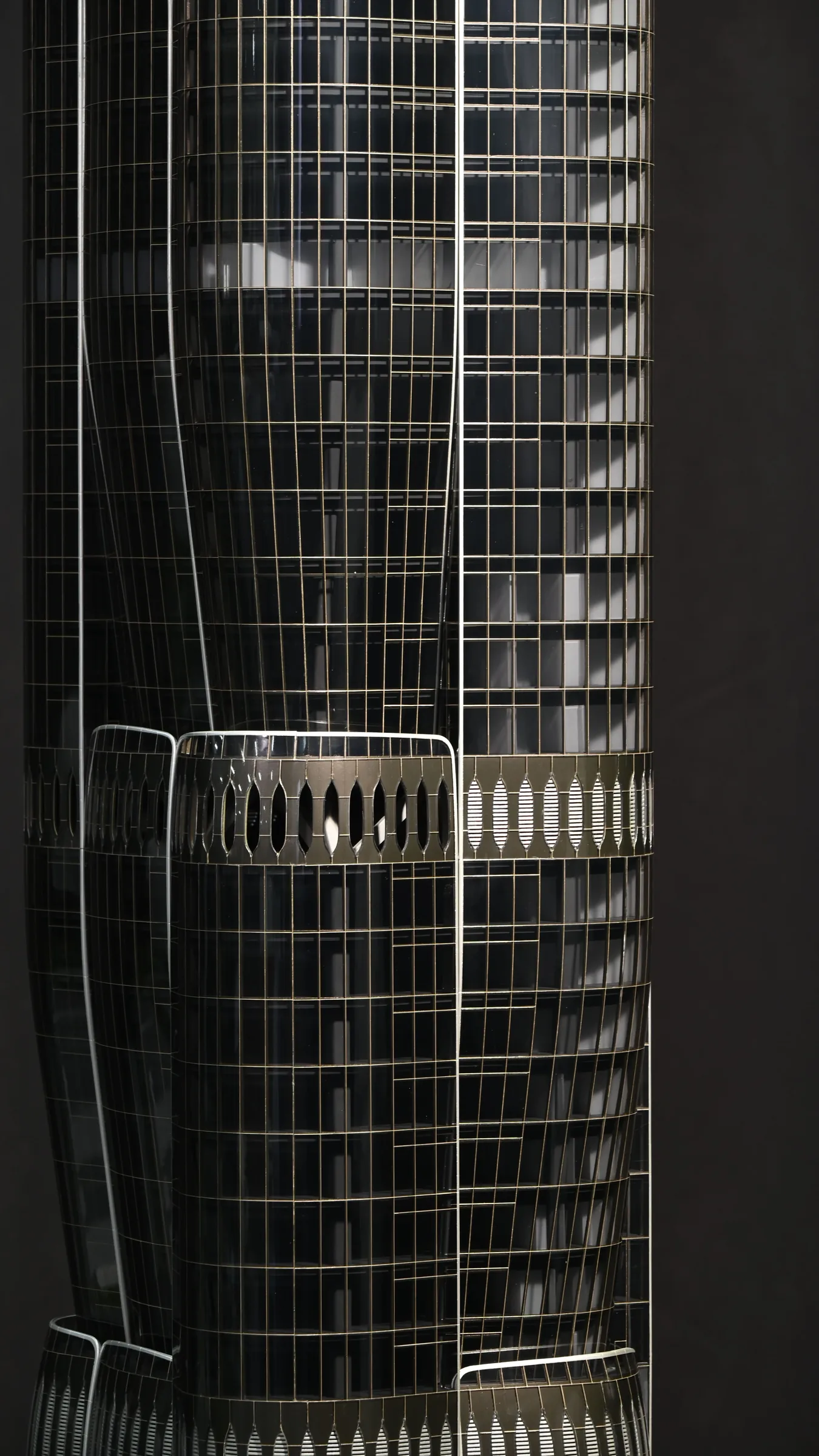Zaha Hadid 2 Murray Road Hong Kong 1:150 architectural scale model by JYD Models