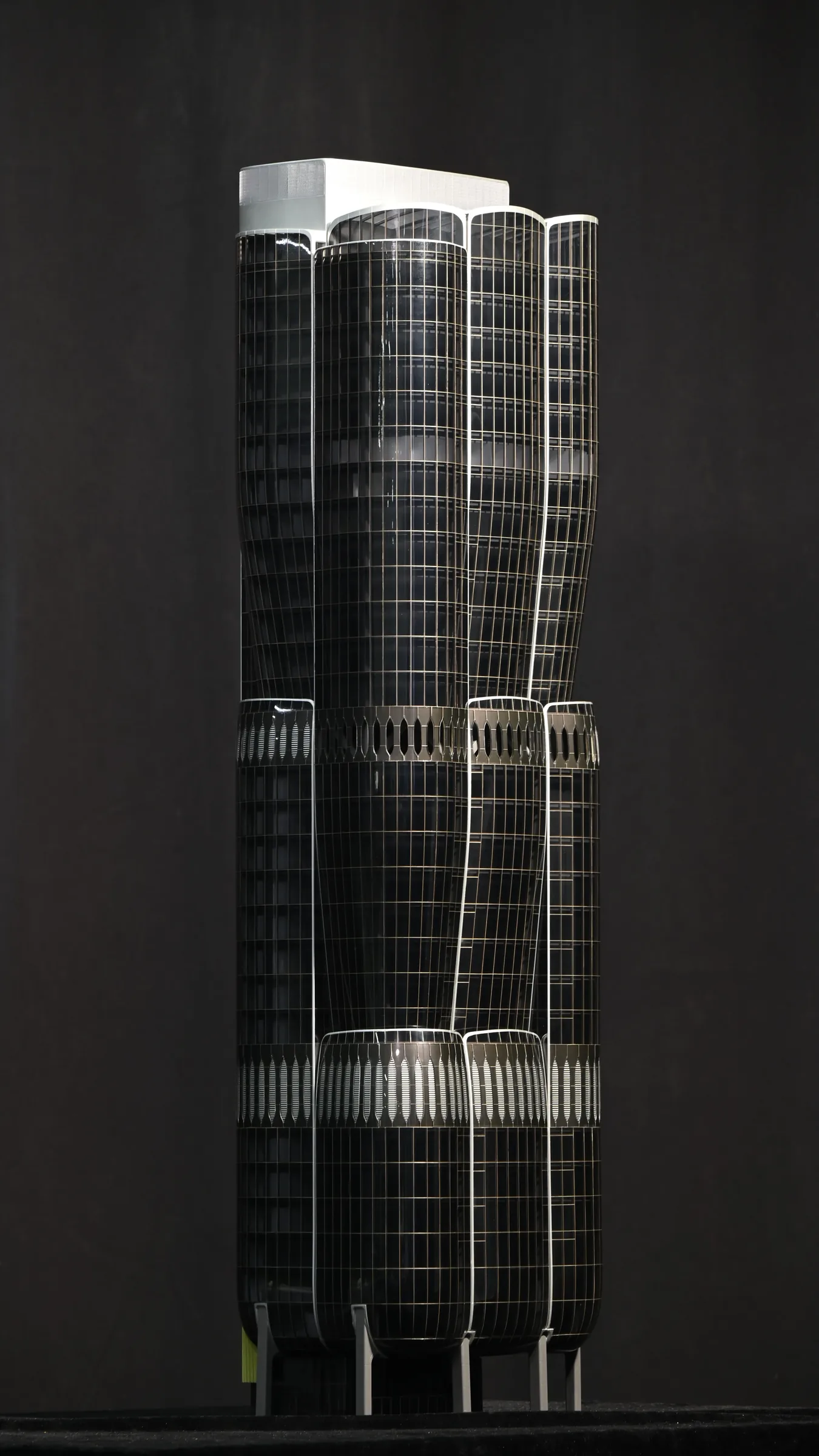 Zaha Hadid 2 Murray Road Hong Kong 1:150 architectural scale model by JYD Models