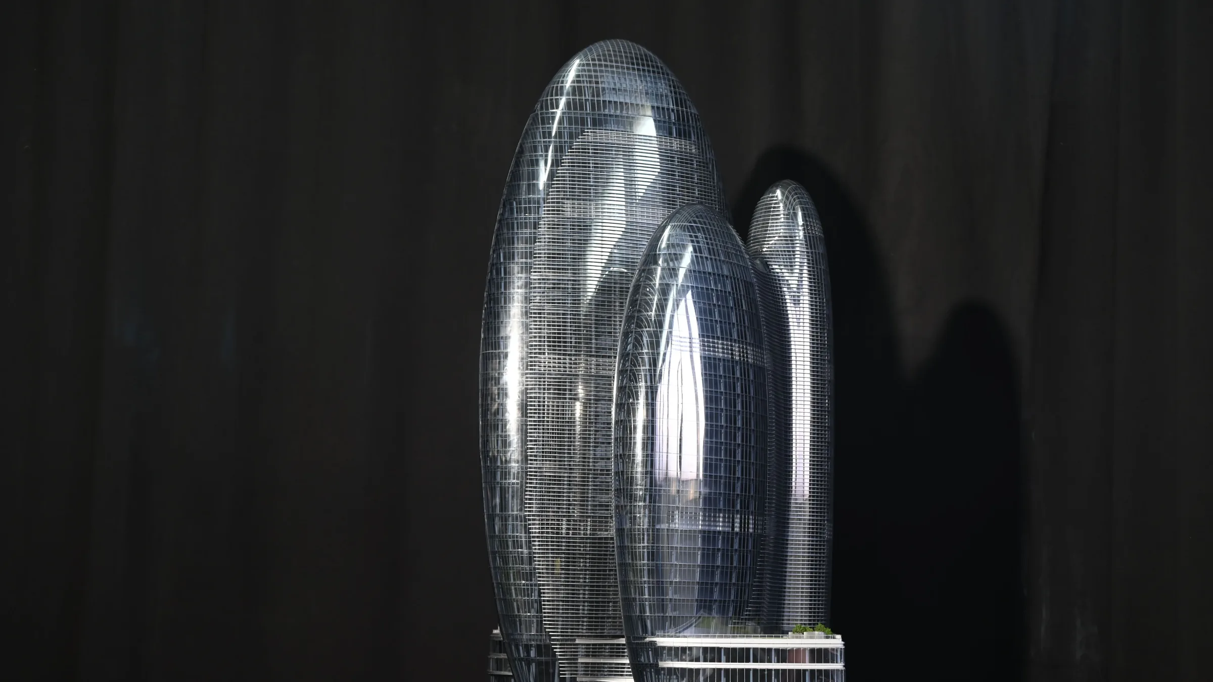 Zaha Hadid OPPO Shenzhen Super HQ 1:150 architectural scale model by JYD Models