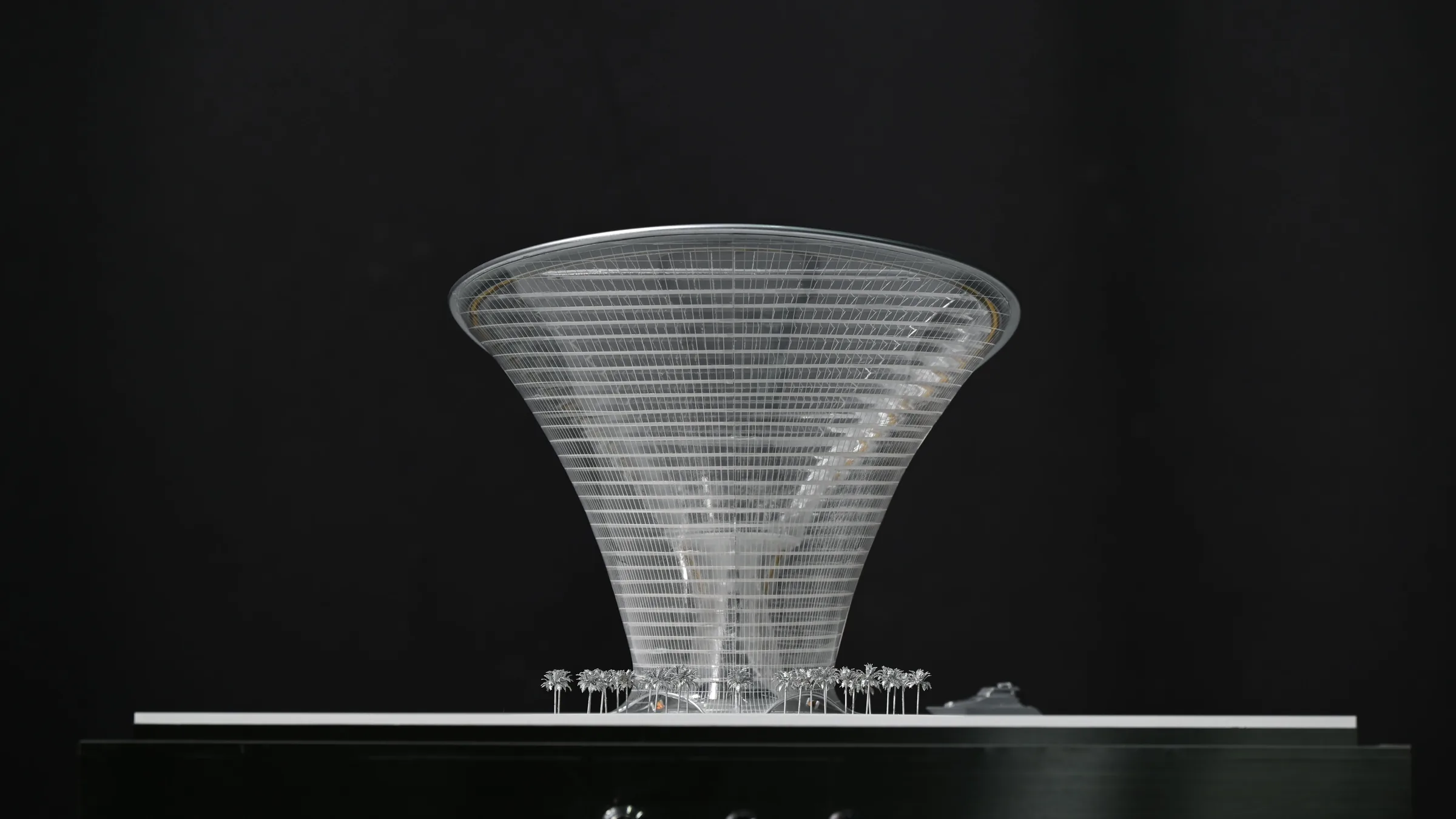 Yuanlong Mirror House 1:200 architectural scale model by JYD Models