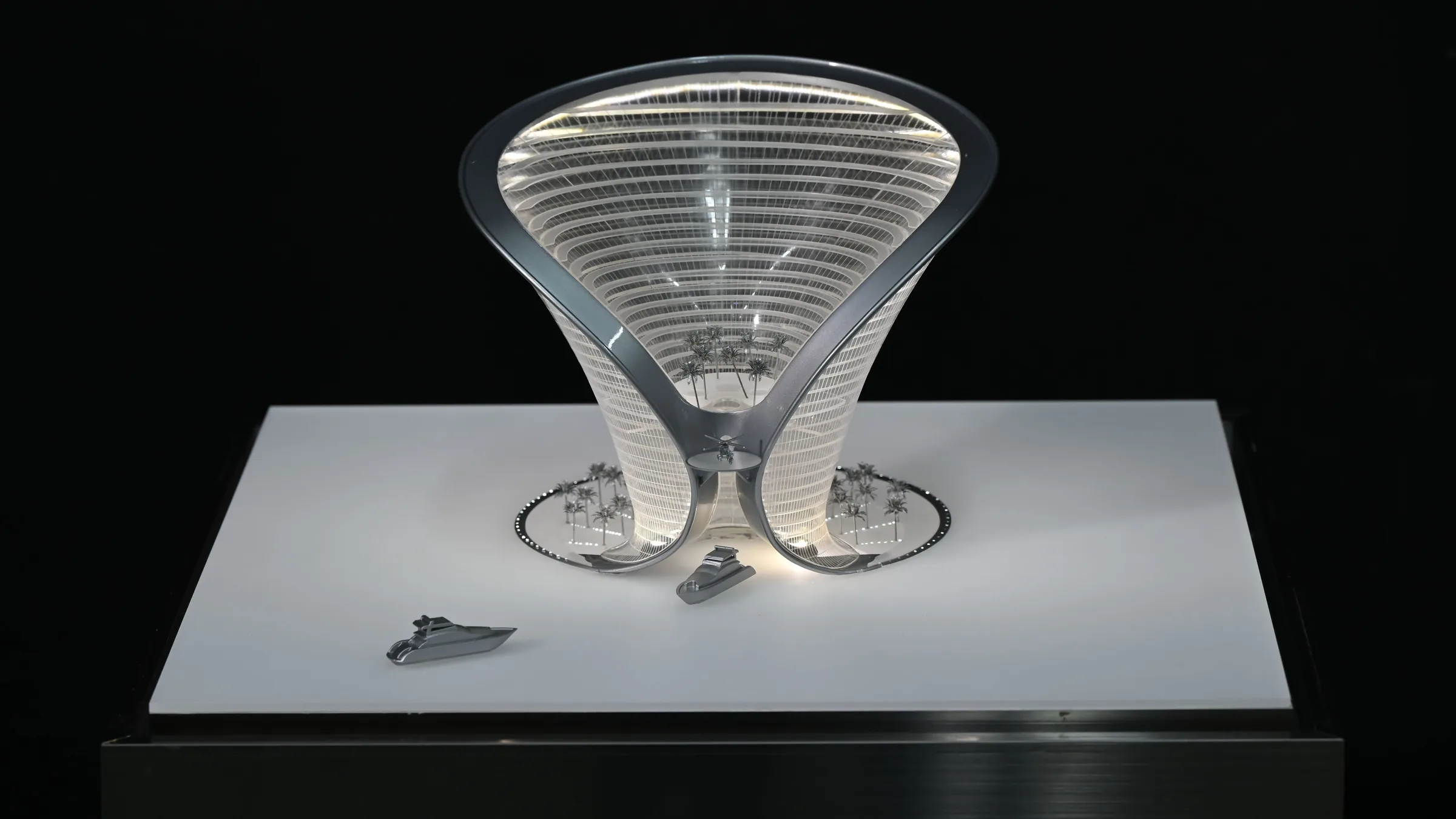 Yuanlong Mirror House 1:200 architectural scale model by JYD Models