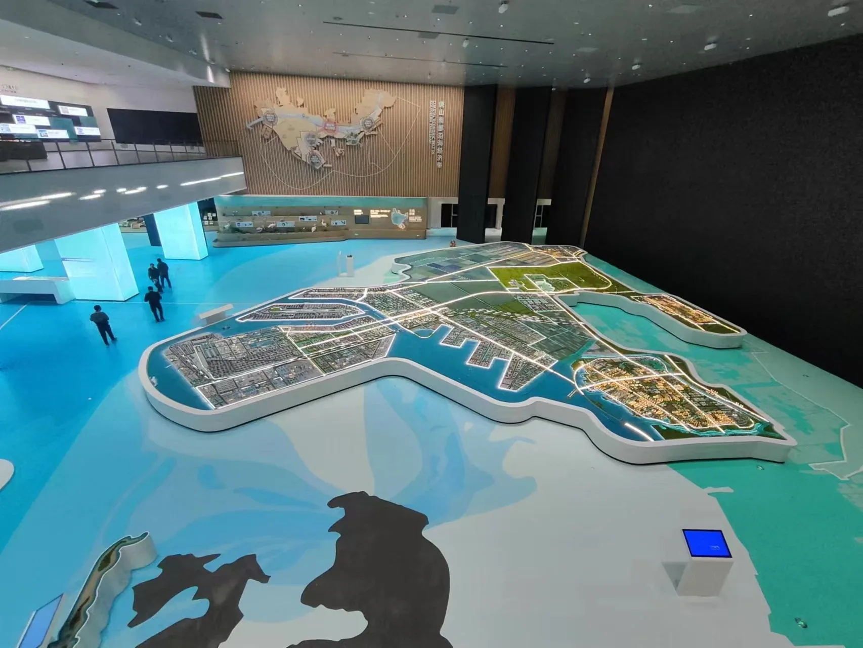 Caofeidian Masterplan 1:1500 architectural scale model by JYD Models