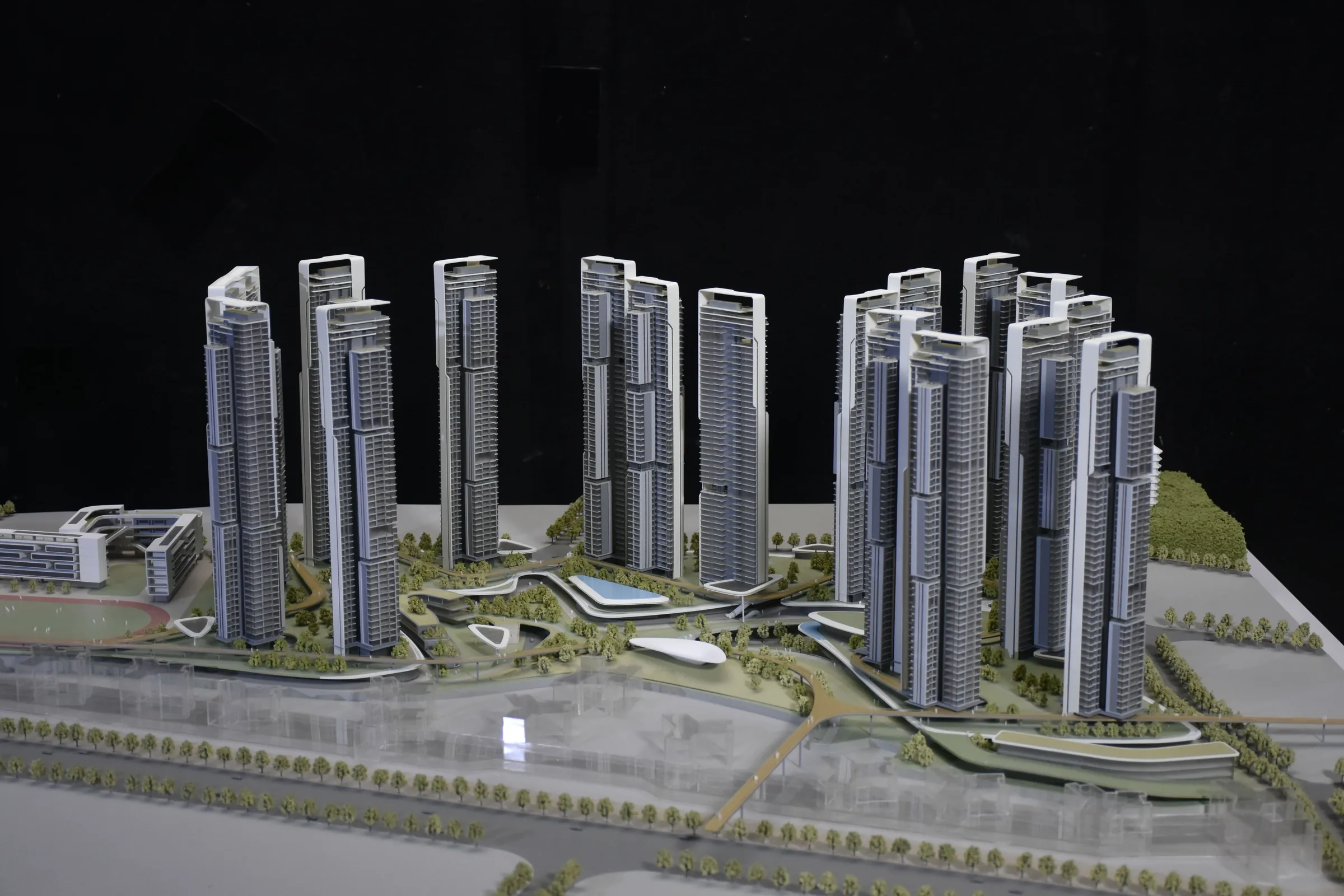 Huichuang Longhua Bicycle Factory Renovation 1:500 architectural scale model by JYD Models