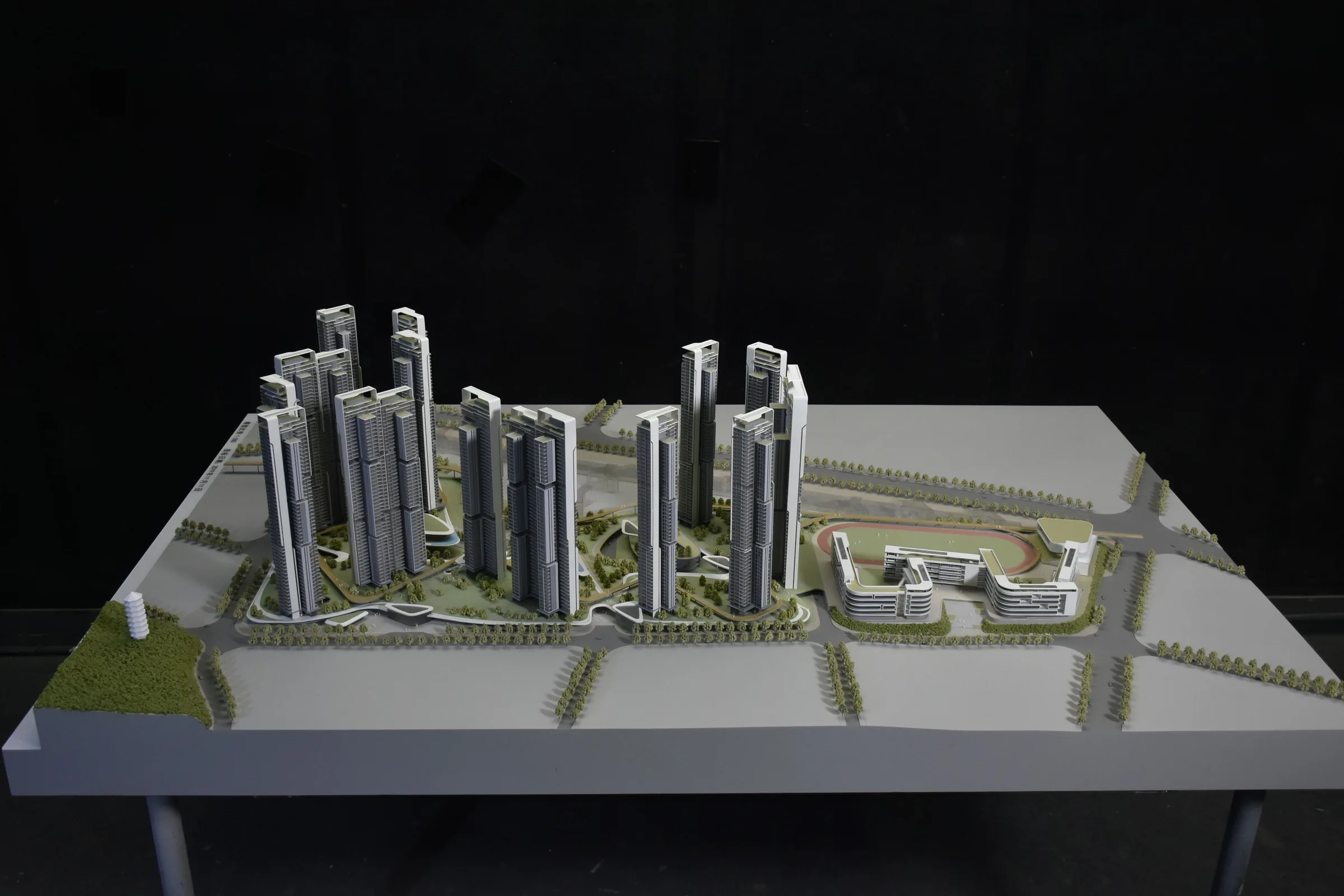 Huichuang Longhua Bicycle Factory Renovation 1:500 architectural scale model by JYD Models