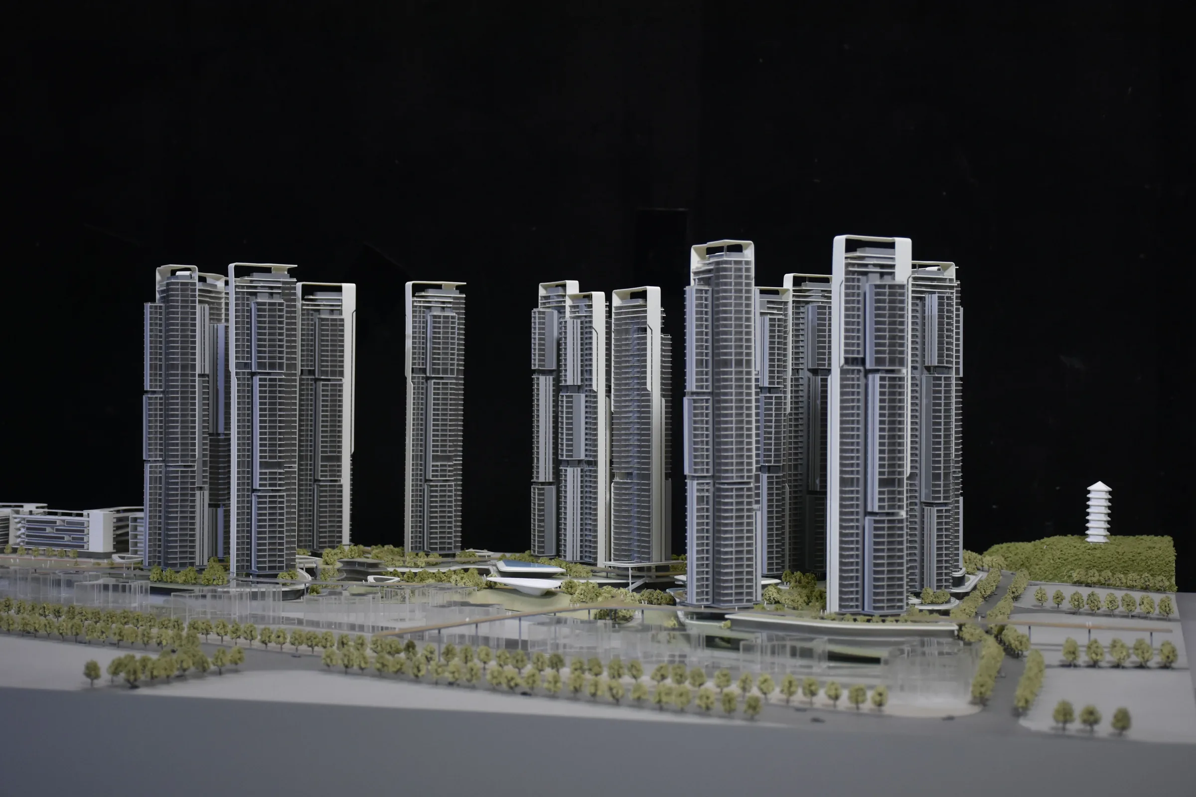 Huichuang Longhua Bicycle Factory Renovation 1:500 architectural scale model by JYD Models