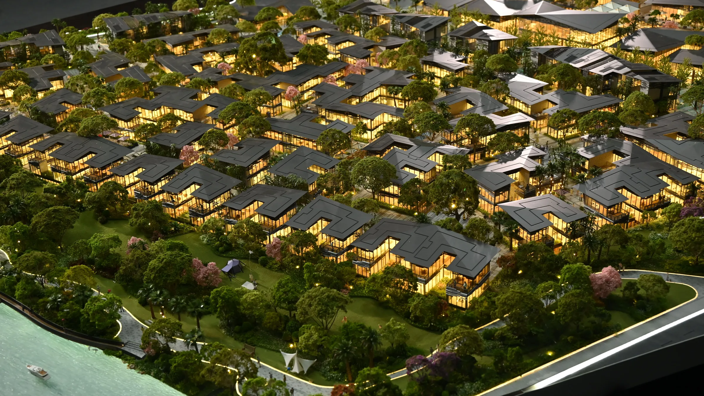 Begonia Story 1:150 architectural scale model by JYD Models