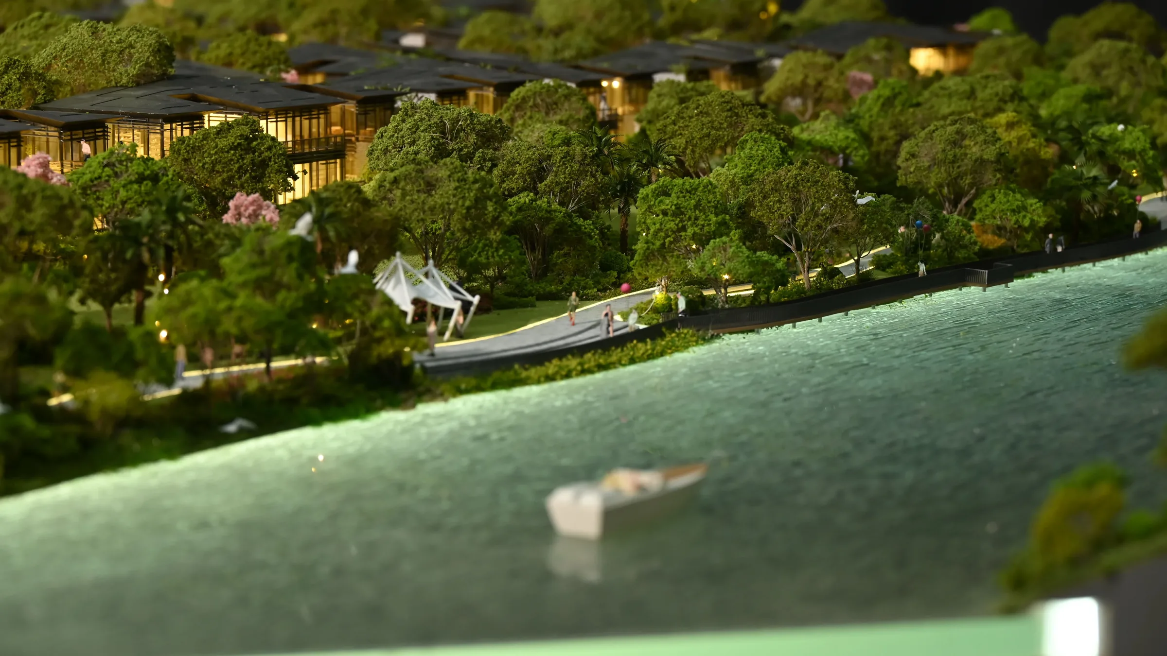 Begonia Story 1:150 architectural scale model by JYD Models