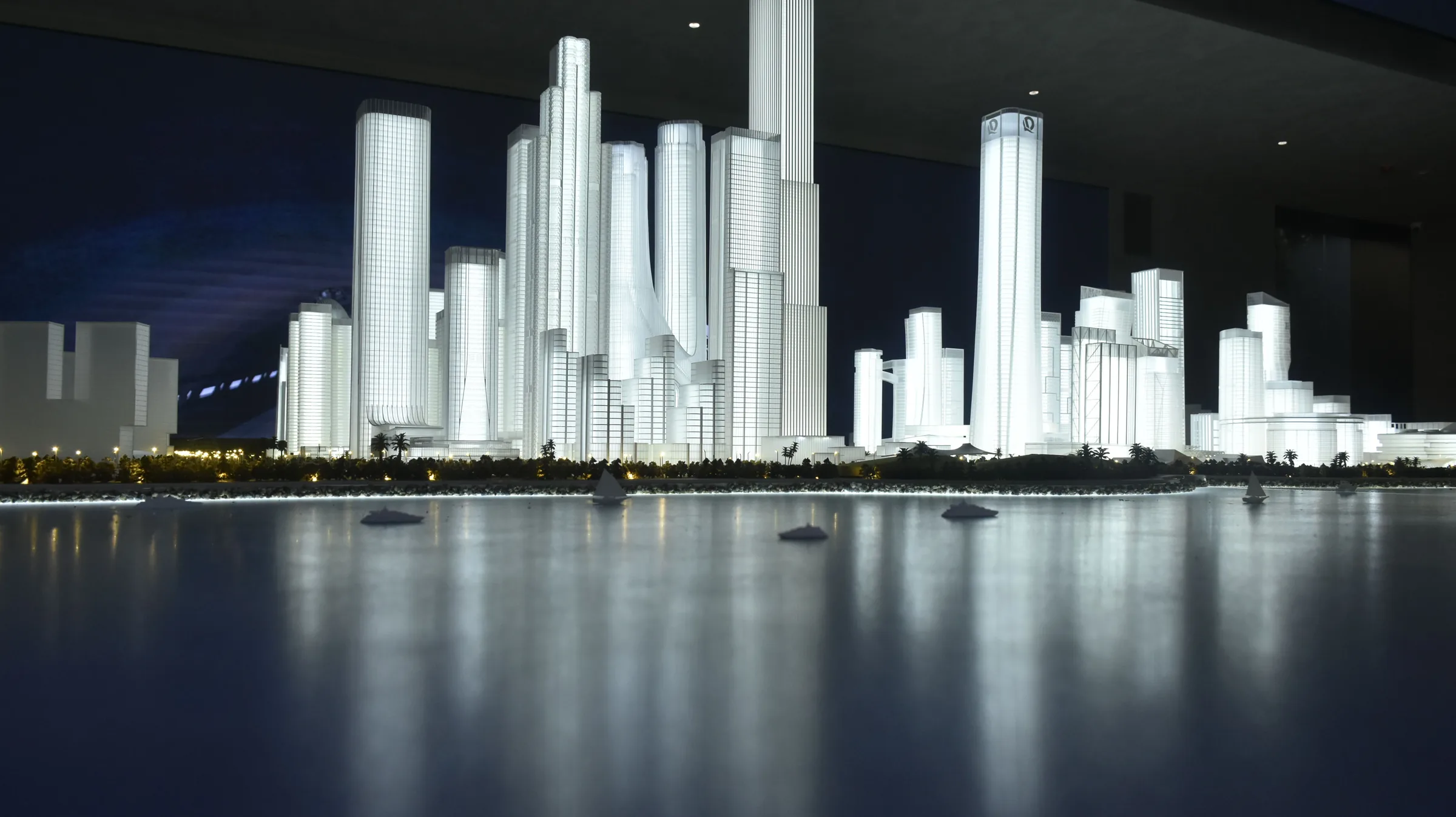 Shenzhen Super HQ Base 1:750 architectural scale model by JYD Models