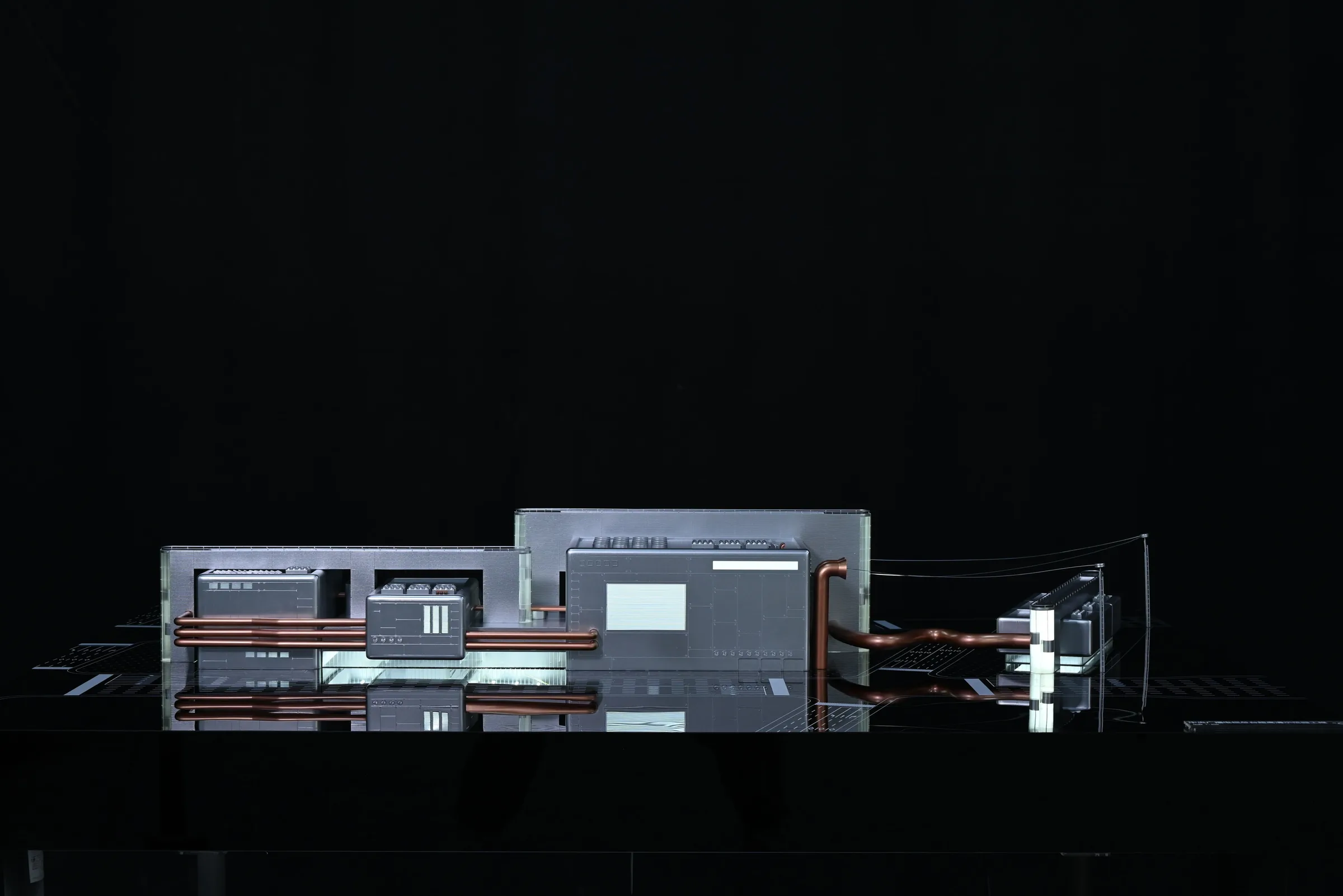 Shenzhen General Design CCTV 1:300 architectural scale model by JYD Models