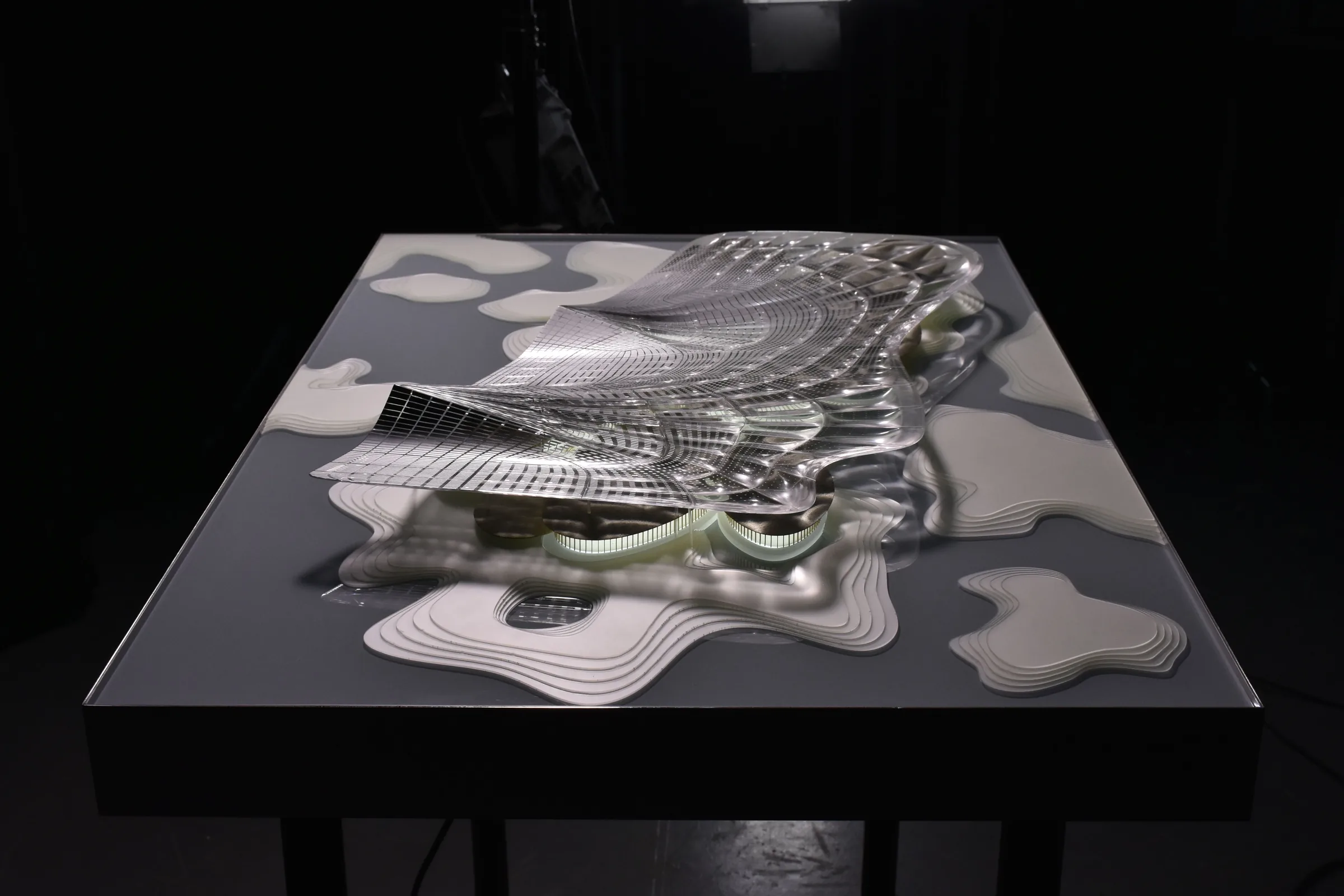 SumuDing Huzhou Project 1:500 architectural scale model by JYD Models